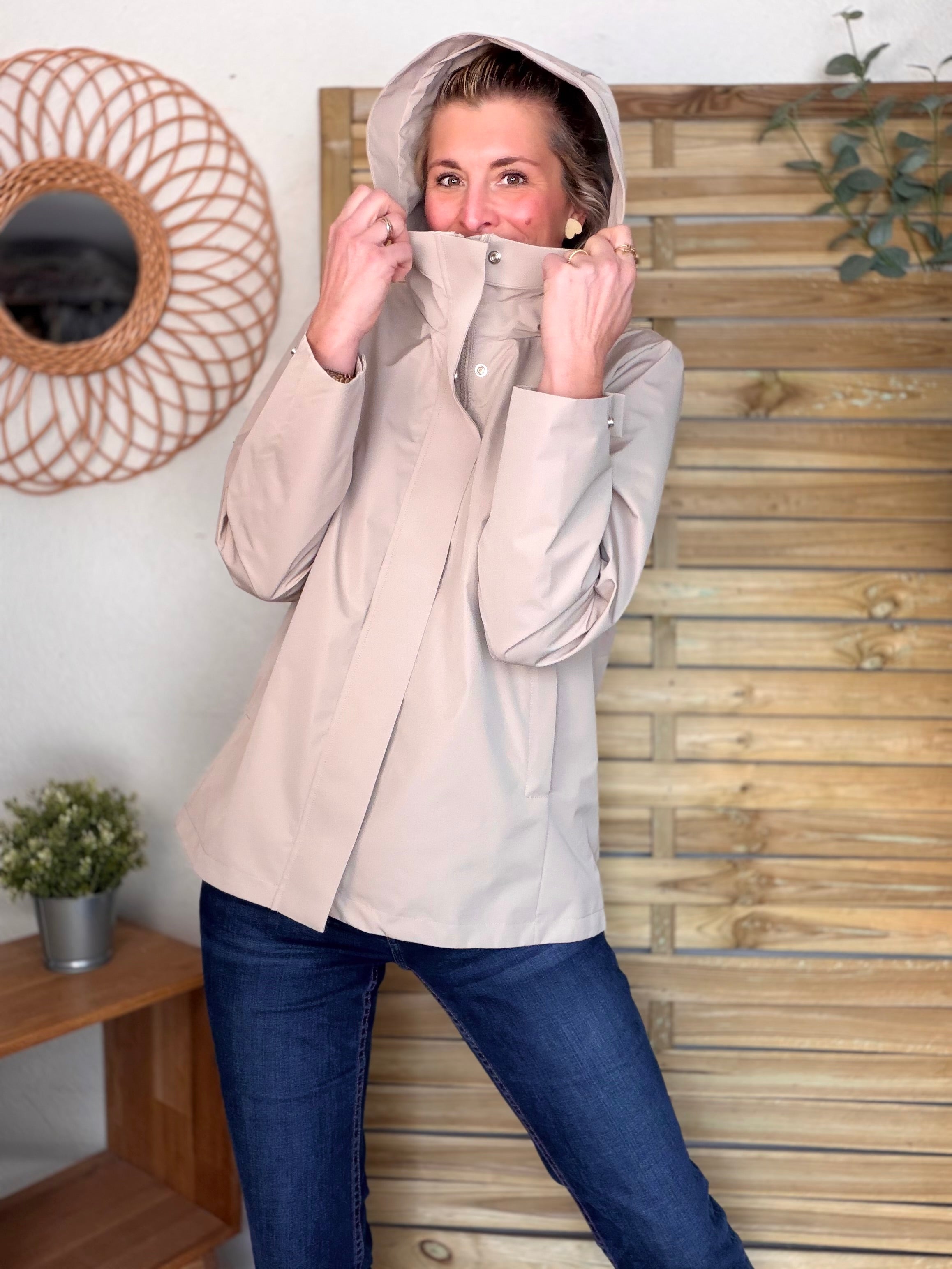 Imperméable LAURENCE mi-long - Beige