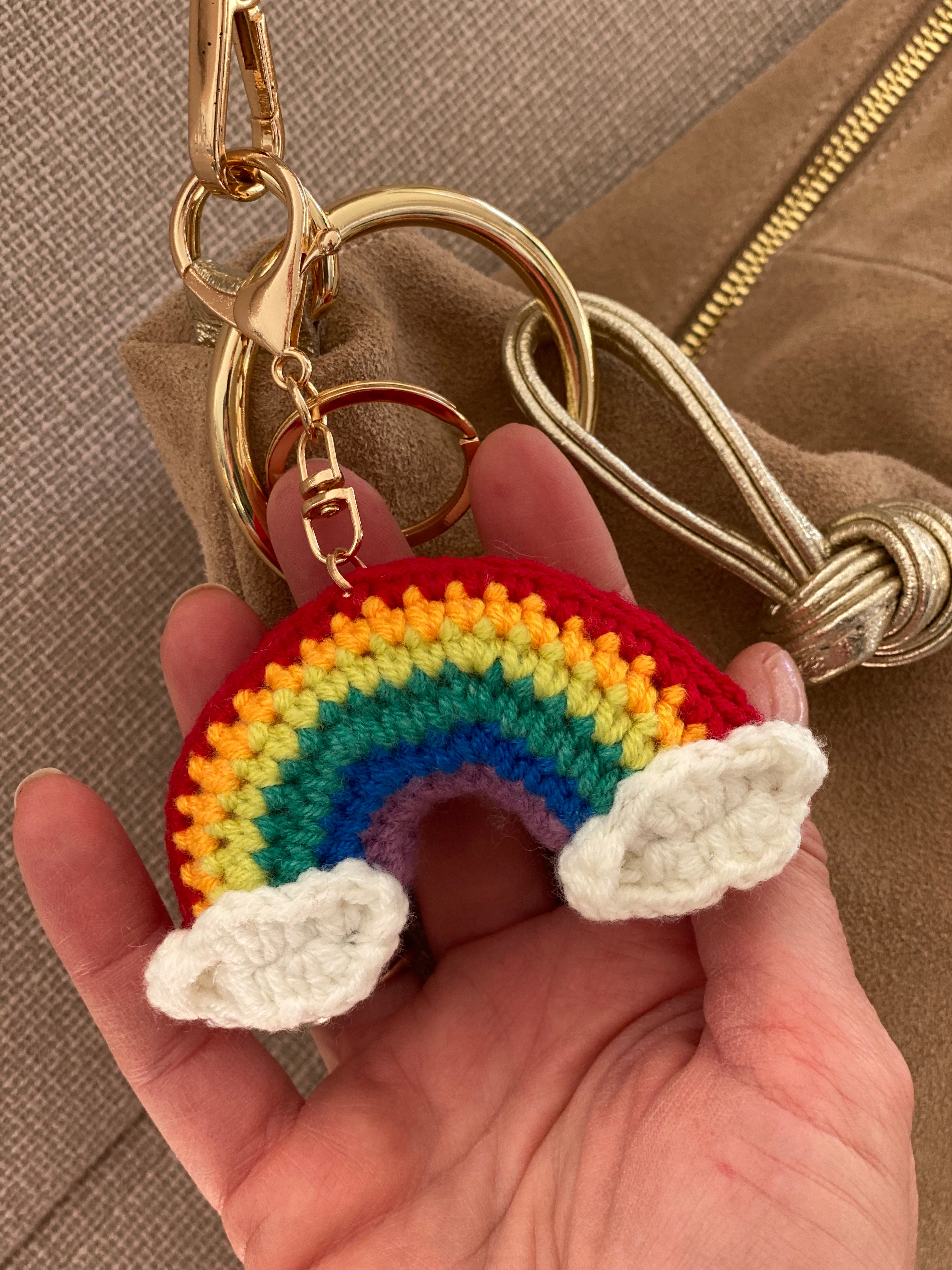 Porte-clefs Grigri en crochet ANATOLE