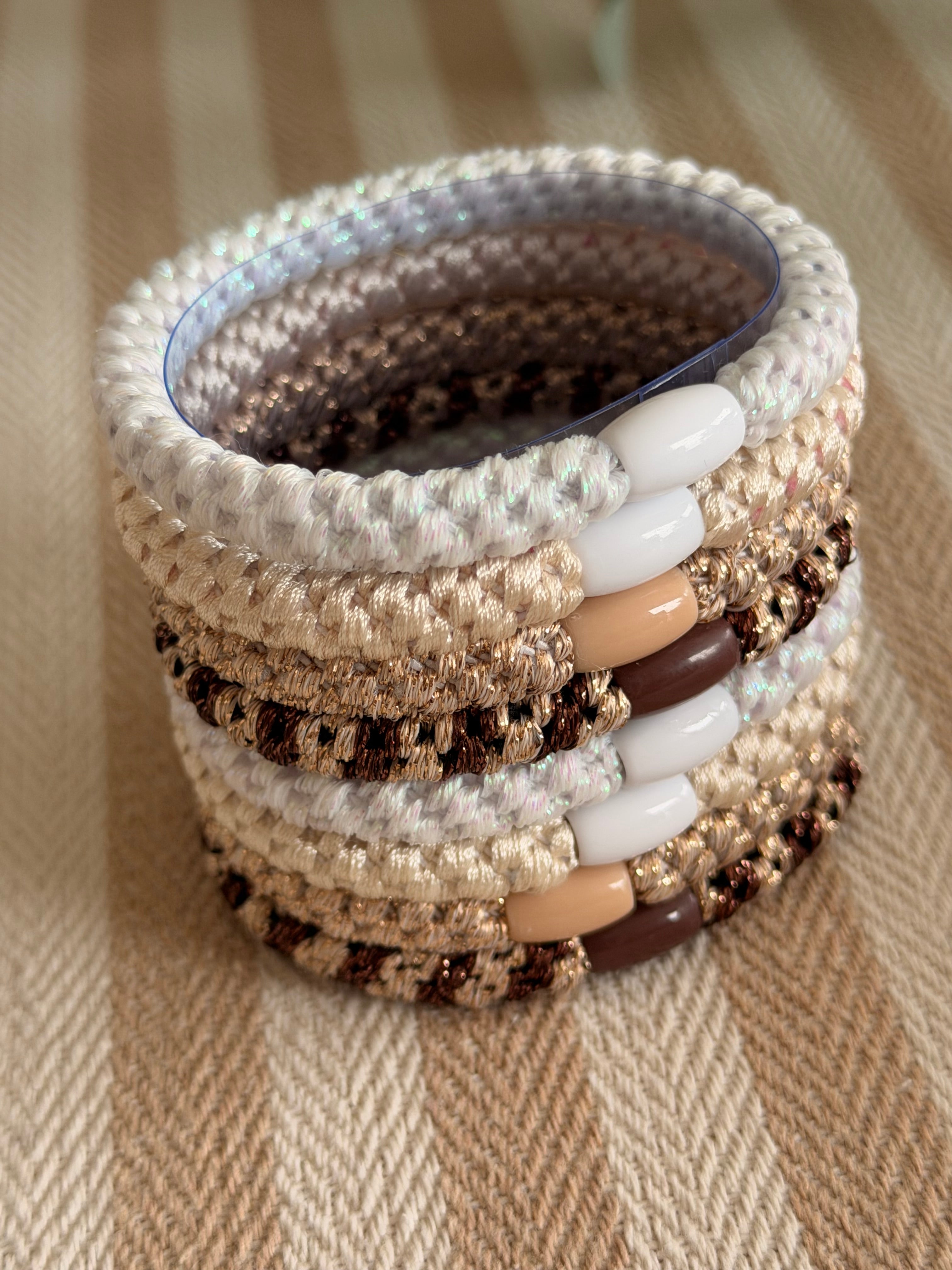 Set 8 élastiques cheveux