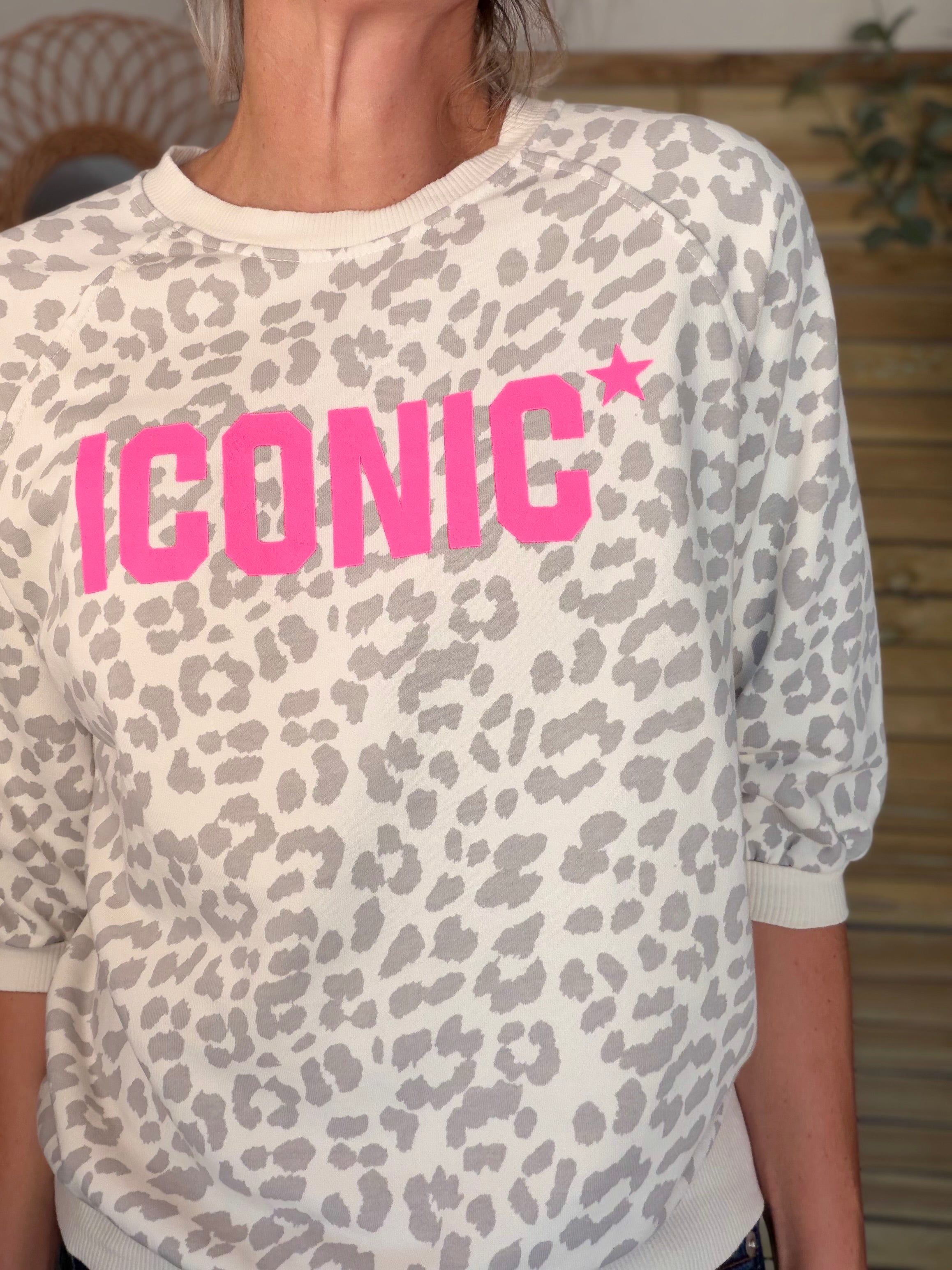 Sweat ICONIC Léo - ANGELA Écru