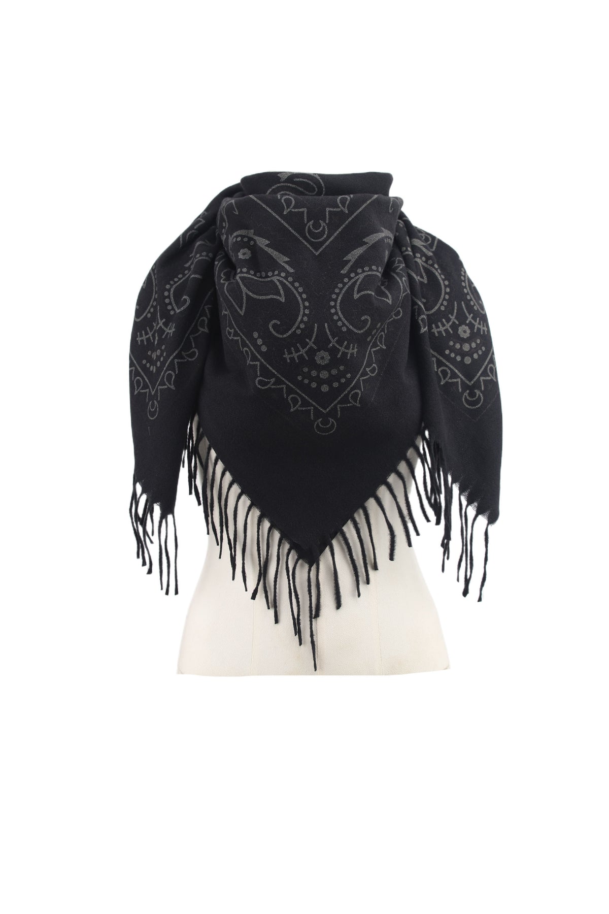 Écharpe Bandana Noir