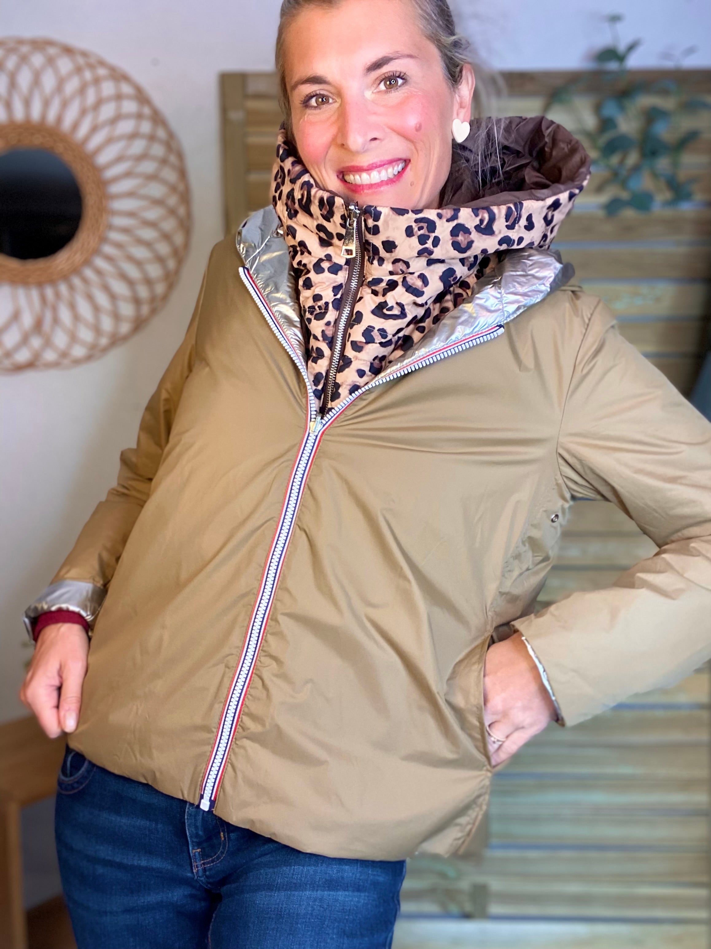 Col capuche amovible ARCHIE - Choco Léo 🐆