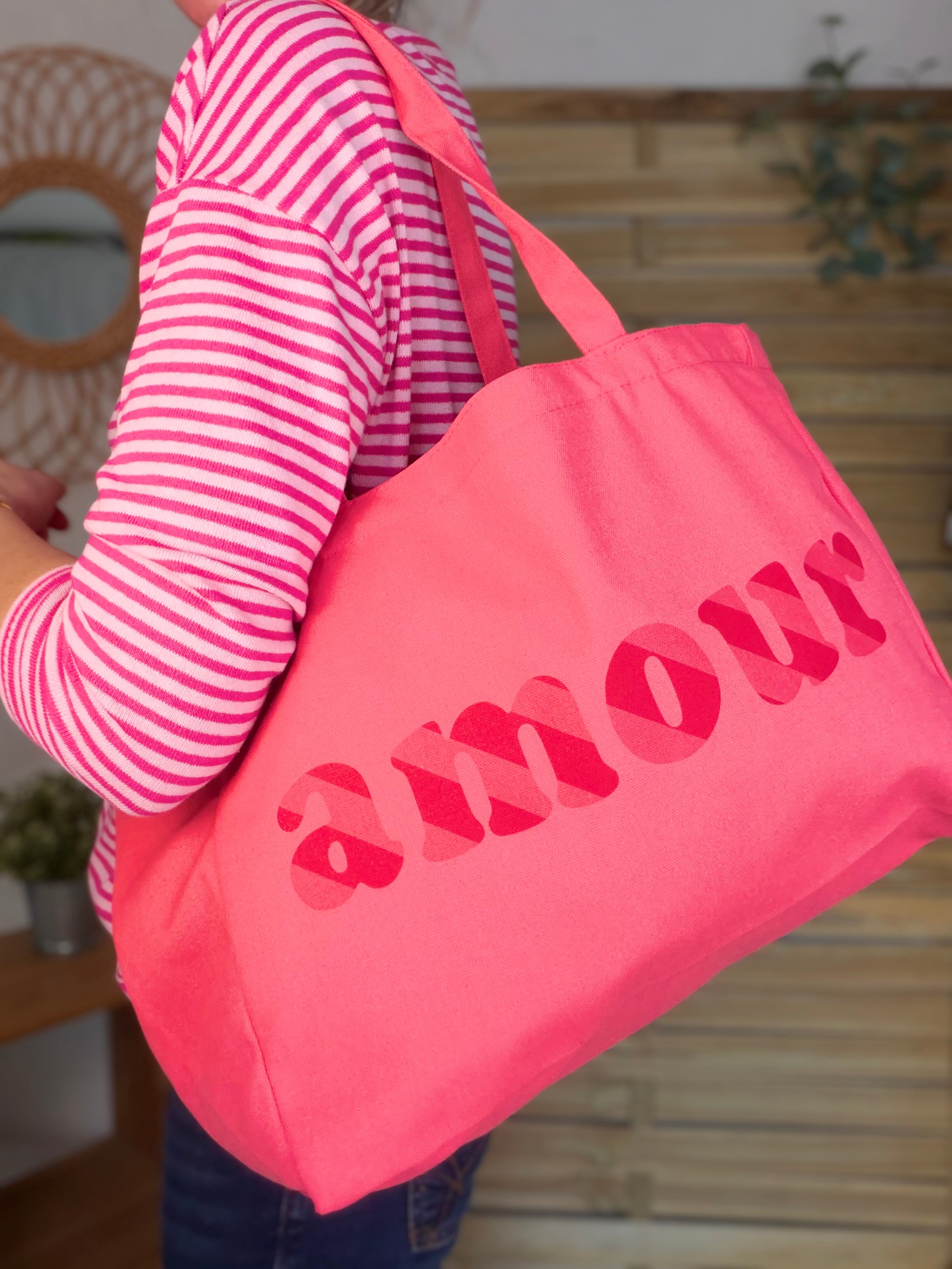 Grand cabas Tote bag amour BELLY