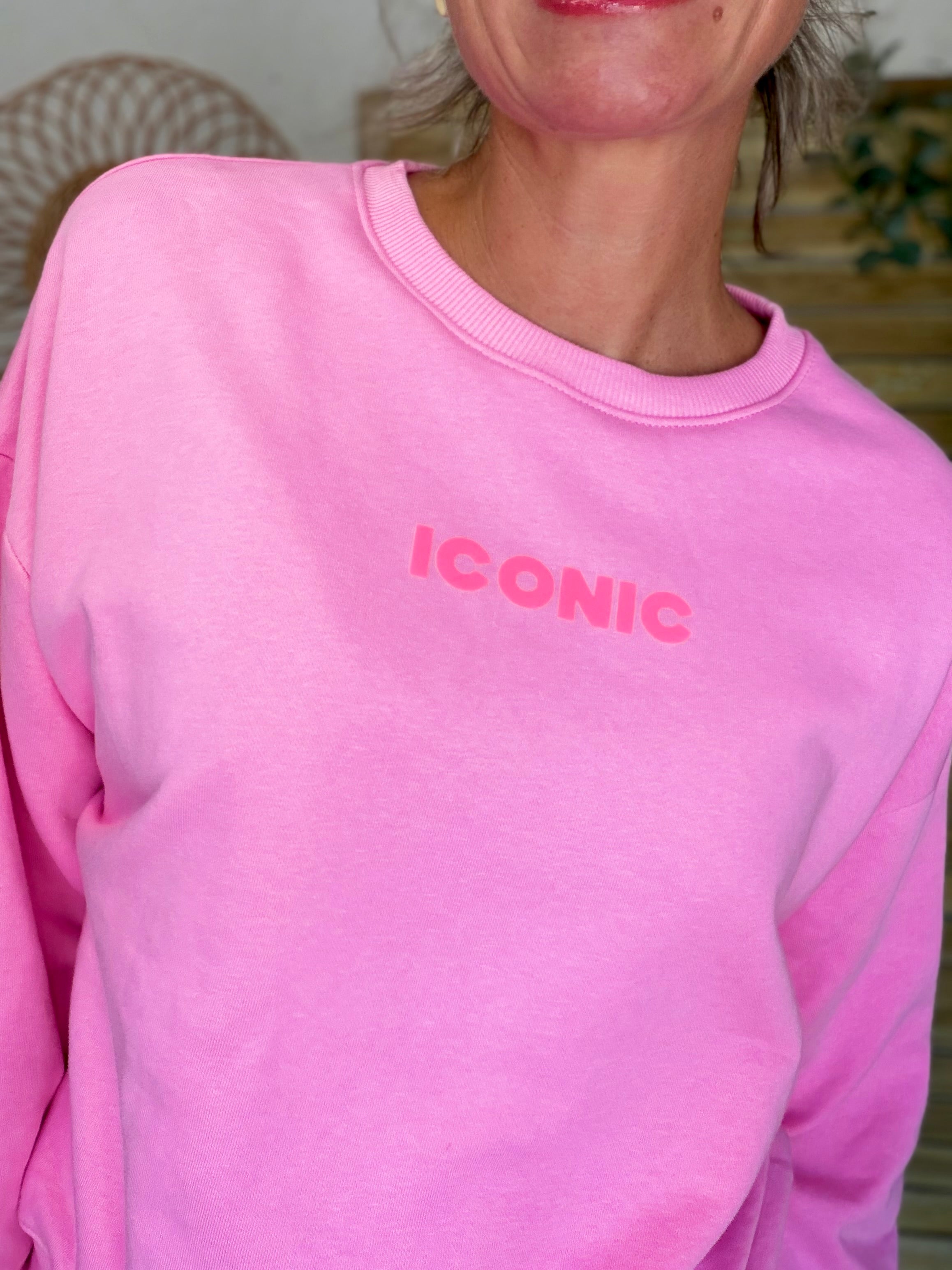 Sweat ICONIC COLINE - Rose