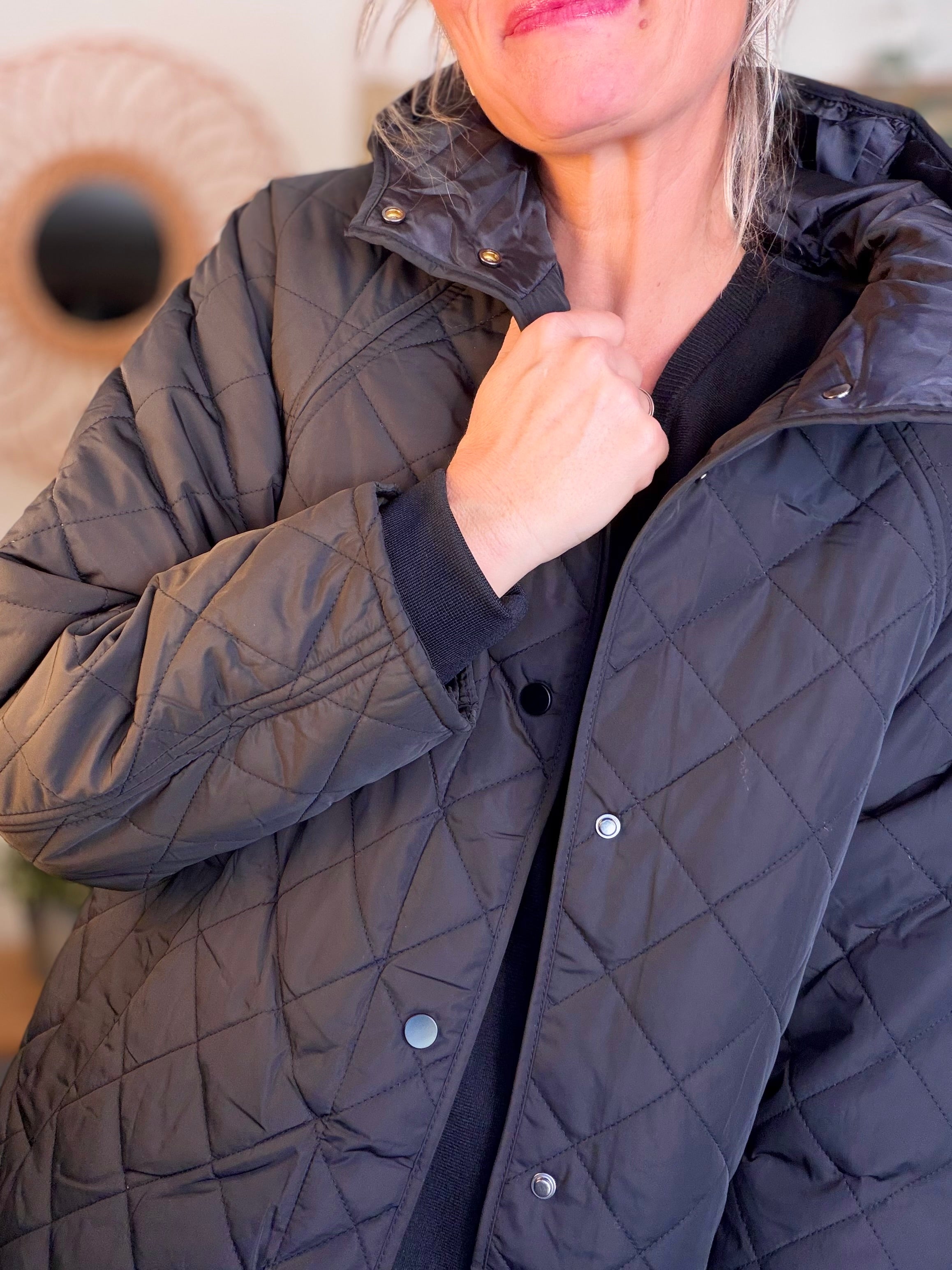 ⚡️ PÉPITES FRIDAY - Veste matelassée noir JASPER