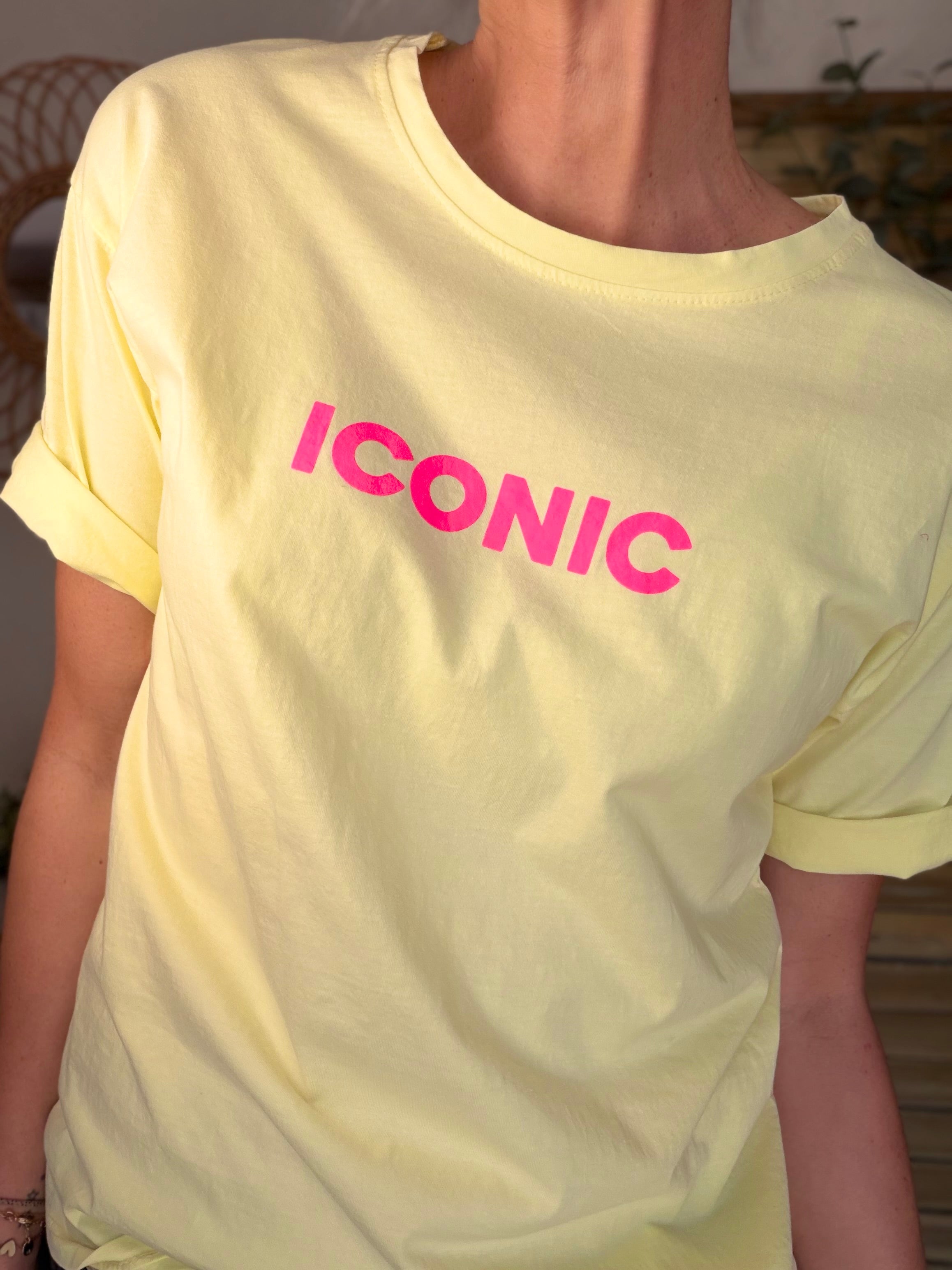 Tee shirt ICONIC DANA Jaune