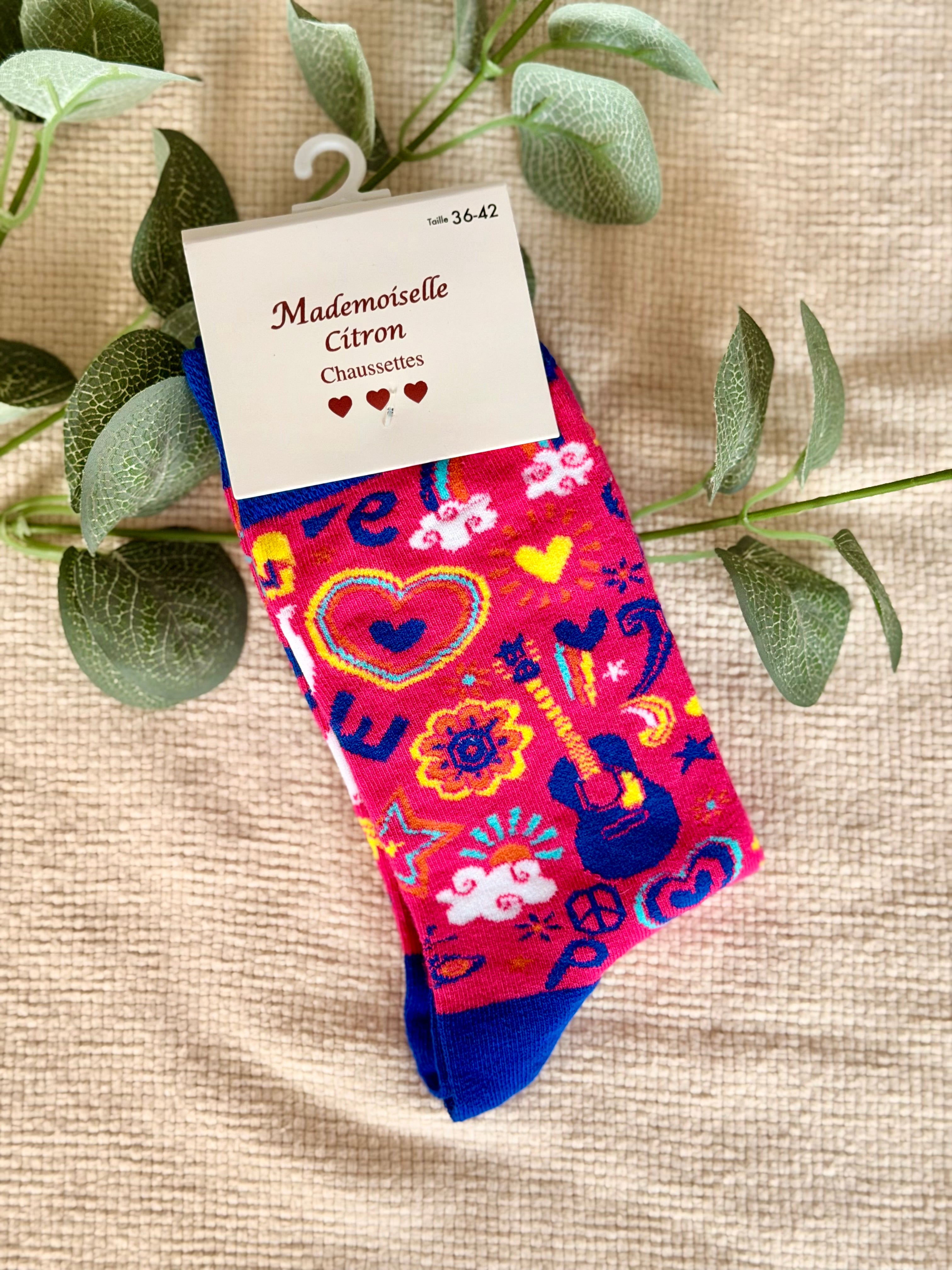 Chaussettes mixtes dessins multico - ZAÏA