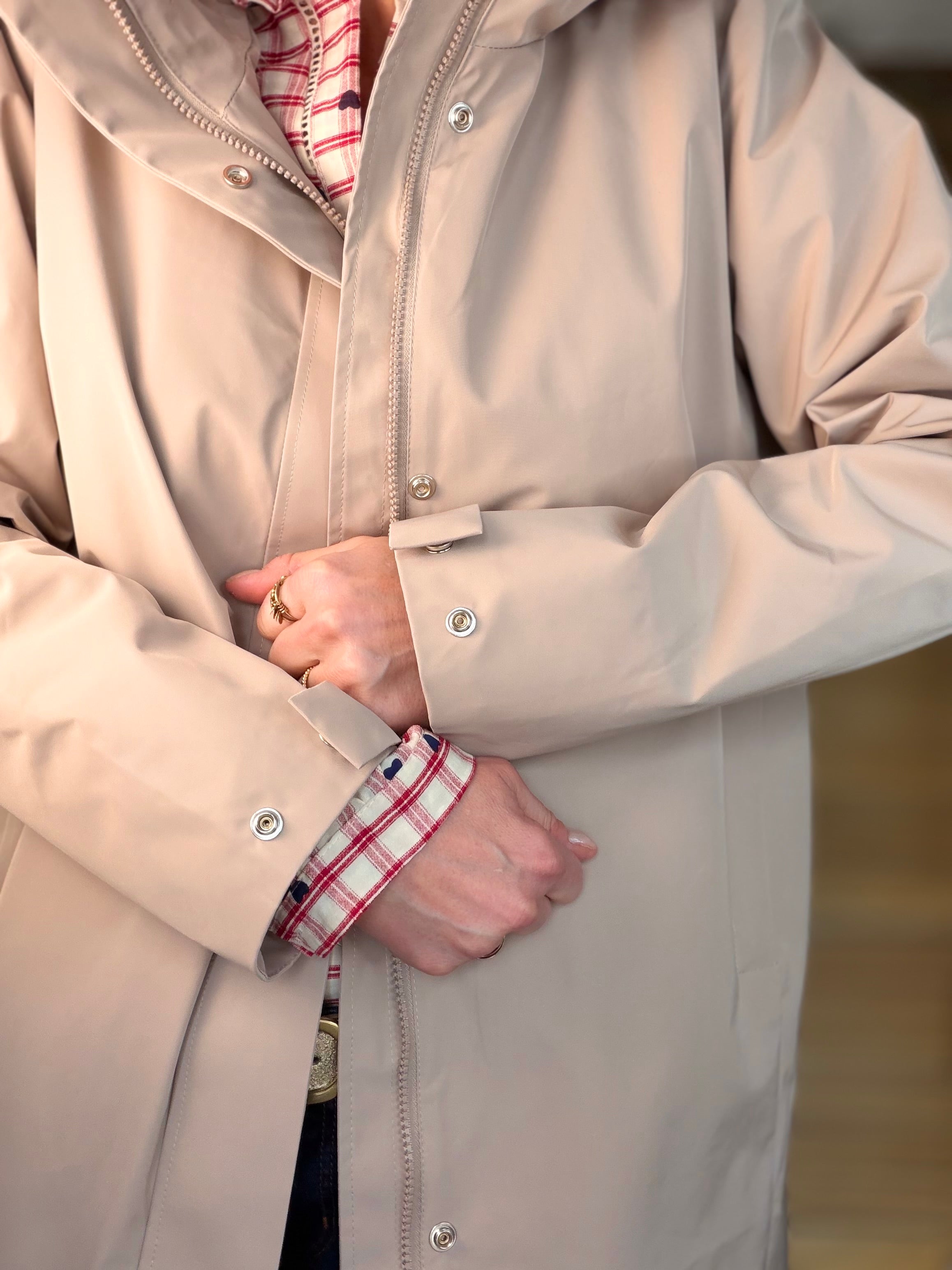Imperméable LAURENCE long - Beige