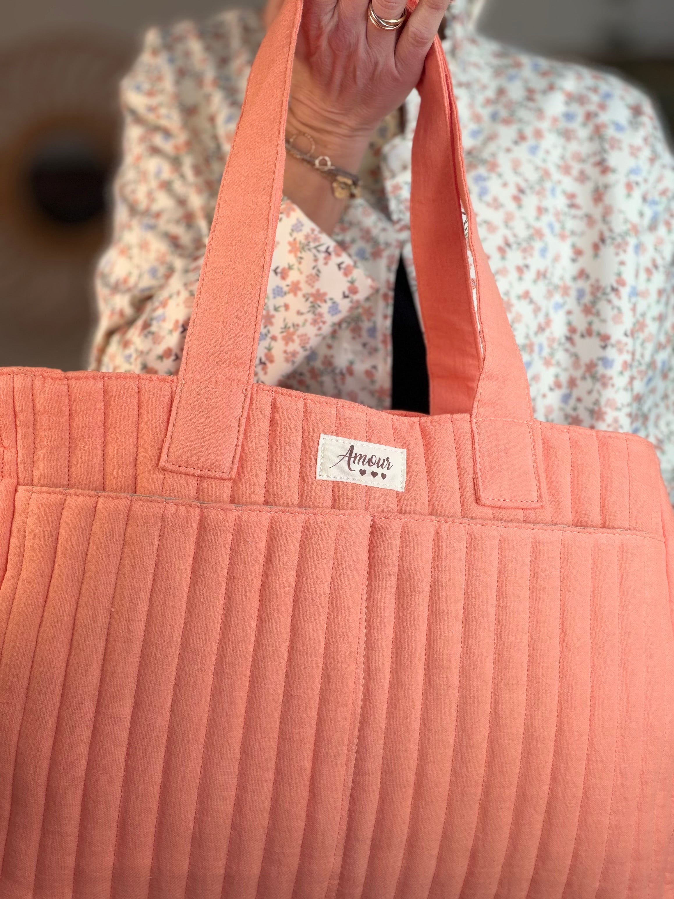 Sac week-end / à langer ANTONIN Corail
