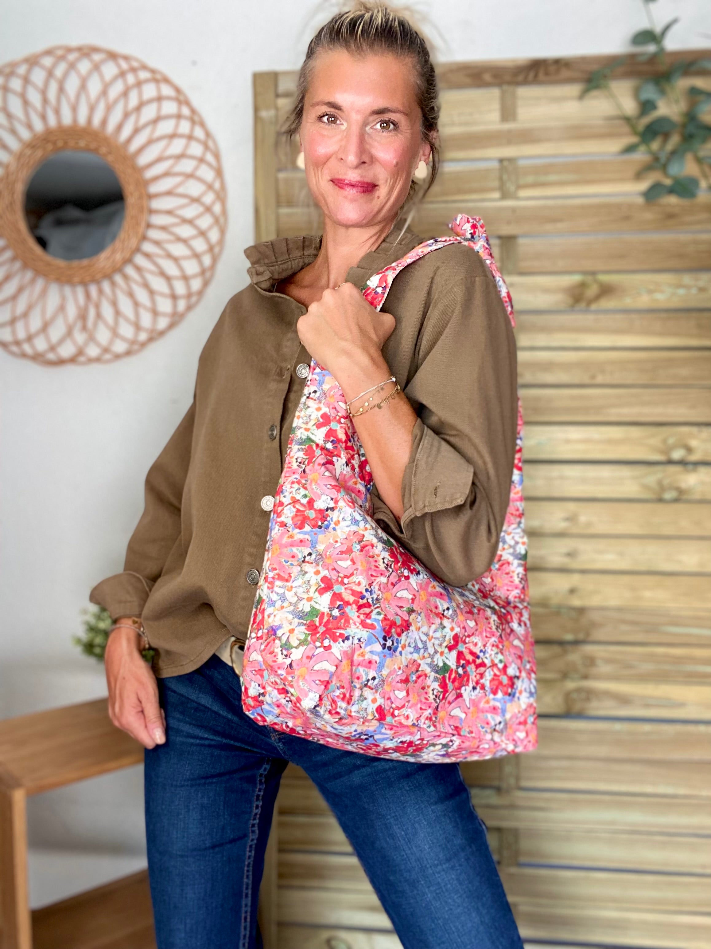 Sac cabas imprimé MEGAN - Floral