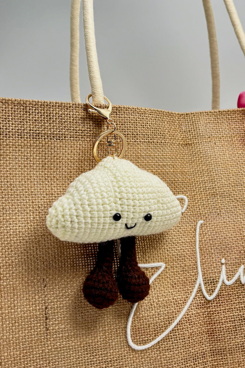 Porte-clefs Grigri en crochet ANATOLE