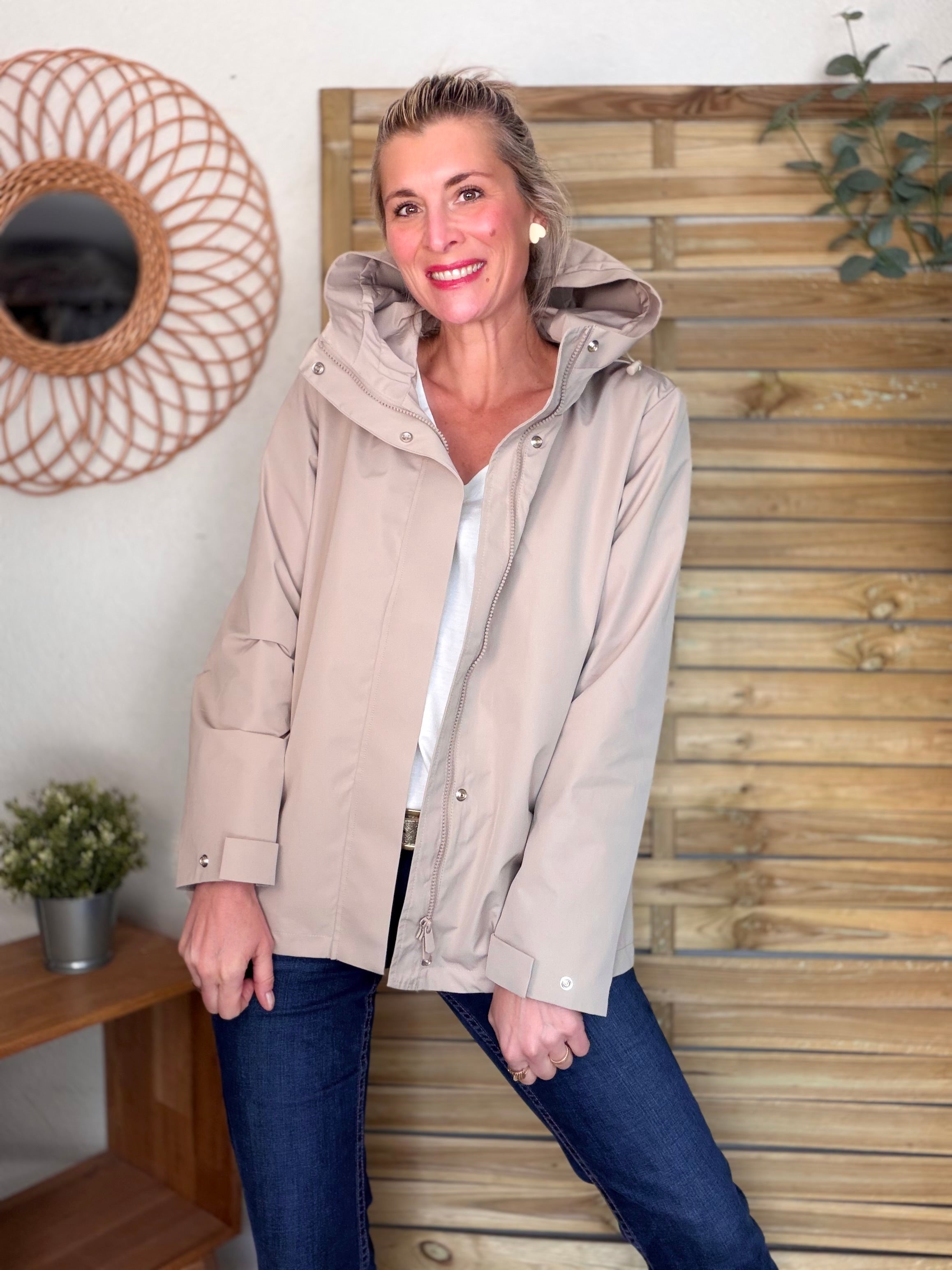 Imperméable LAURENCE mi-long - Beige