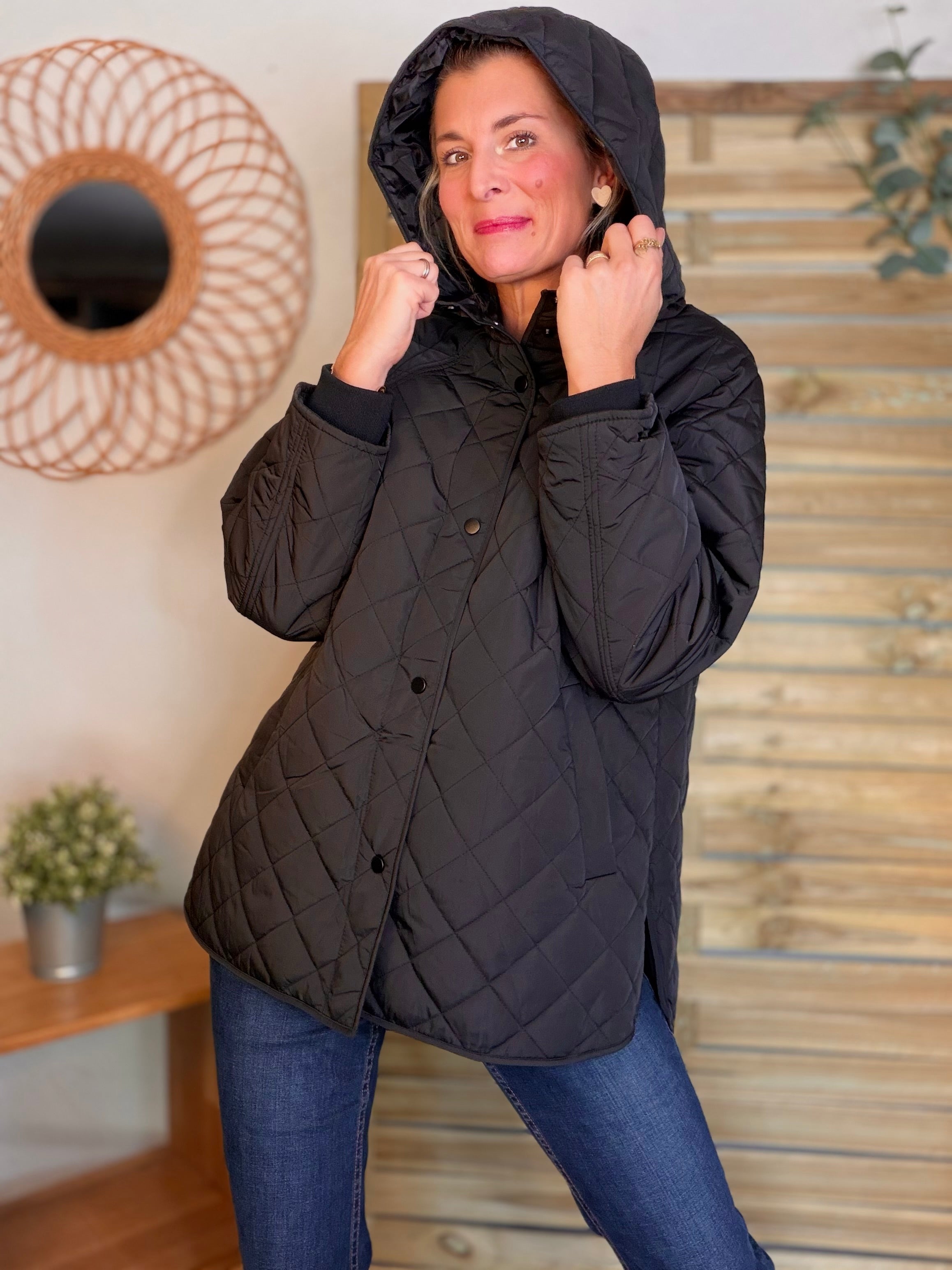 ⚡️ PÉPITES FRIDAY - Veste matelassée noir JASPER