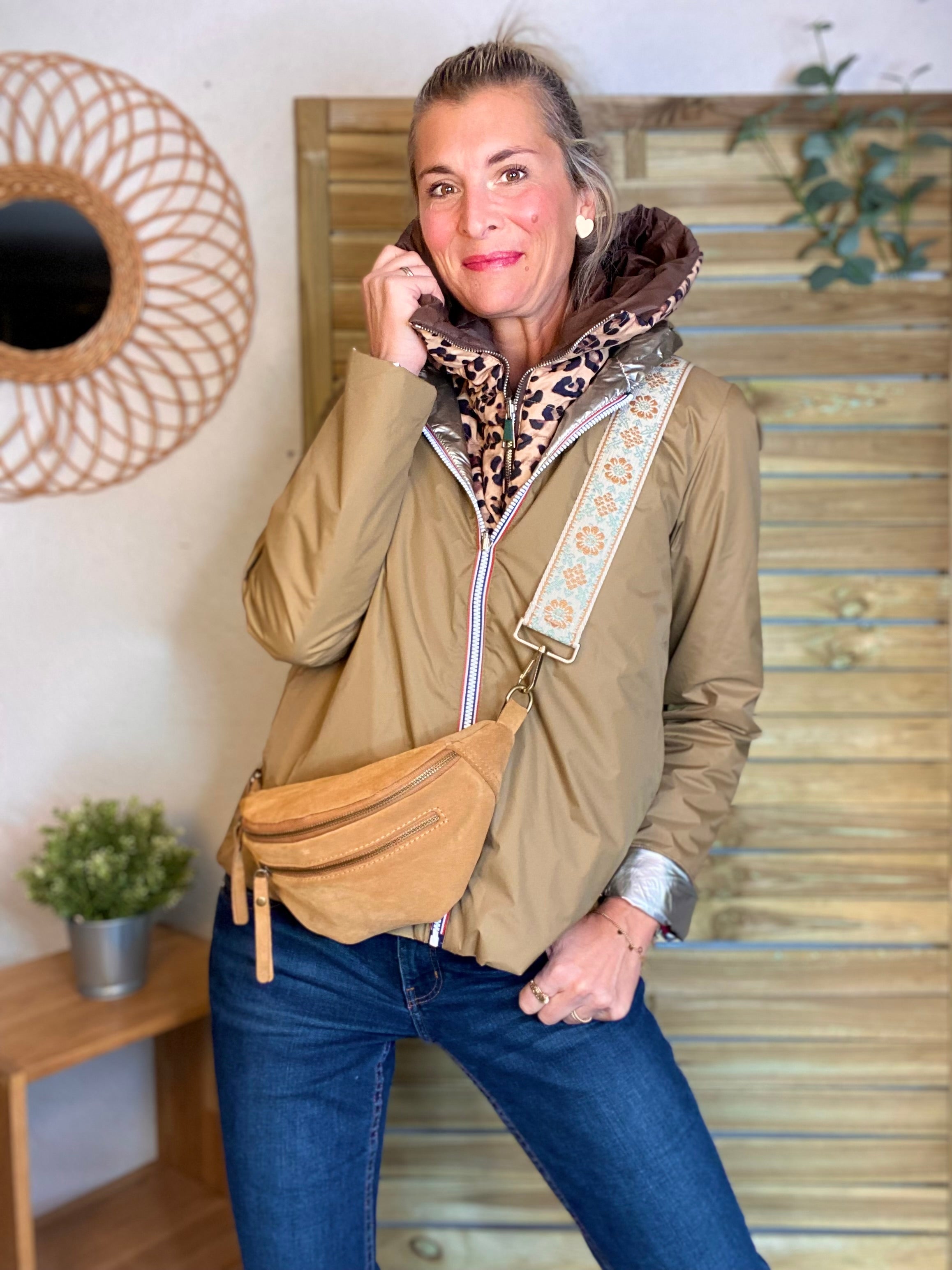 Col capuche amovible ARCHIE - Choco Léo 🐆