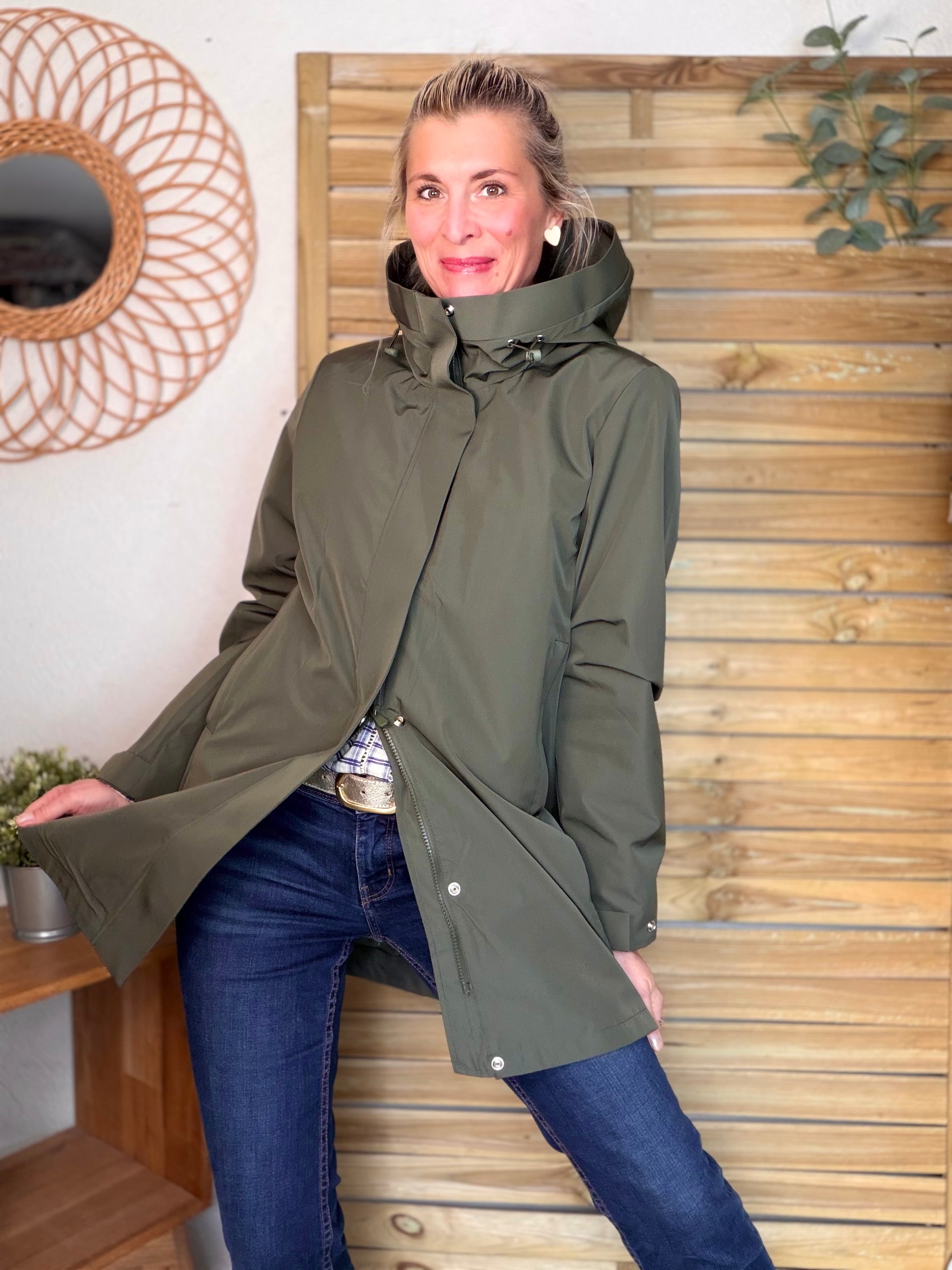 Imperméable LAURENCE long - Kaki