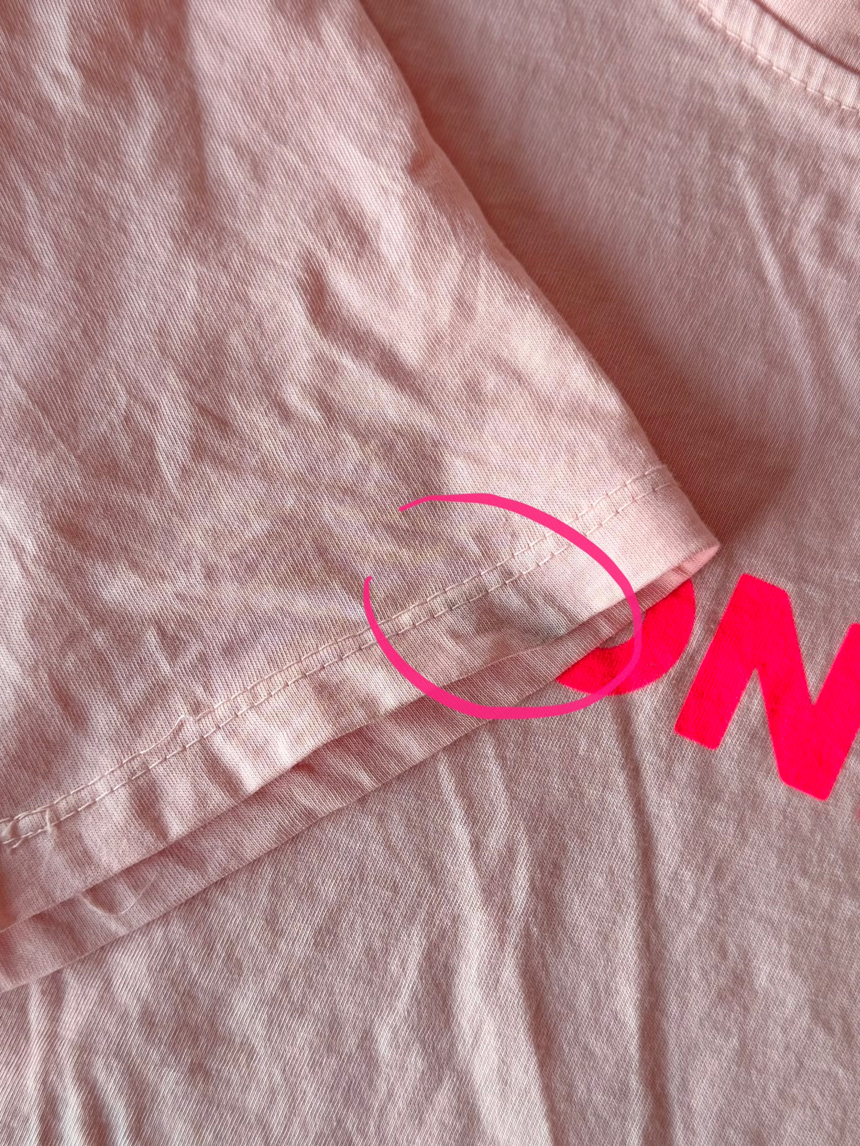 IMPERFECTION - Tee shirt ICONIC DANA Rose saumon