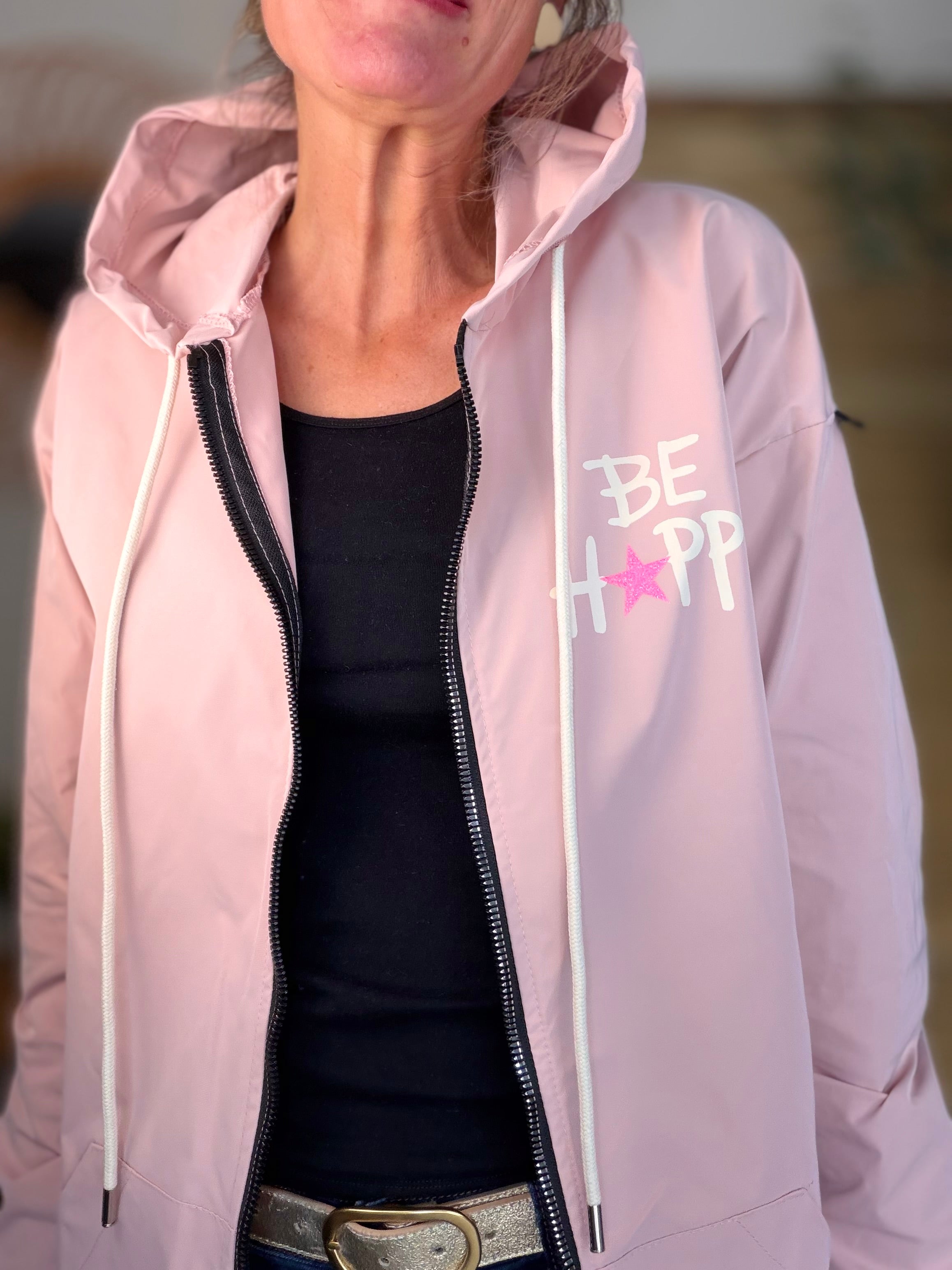 Veste Coupe vent long LESLIE - Rose clair