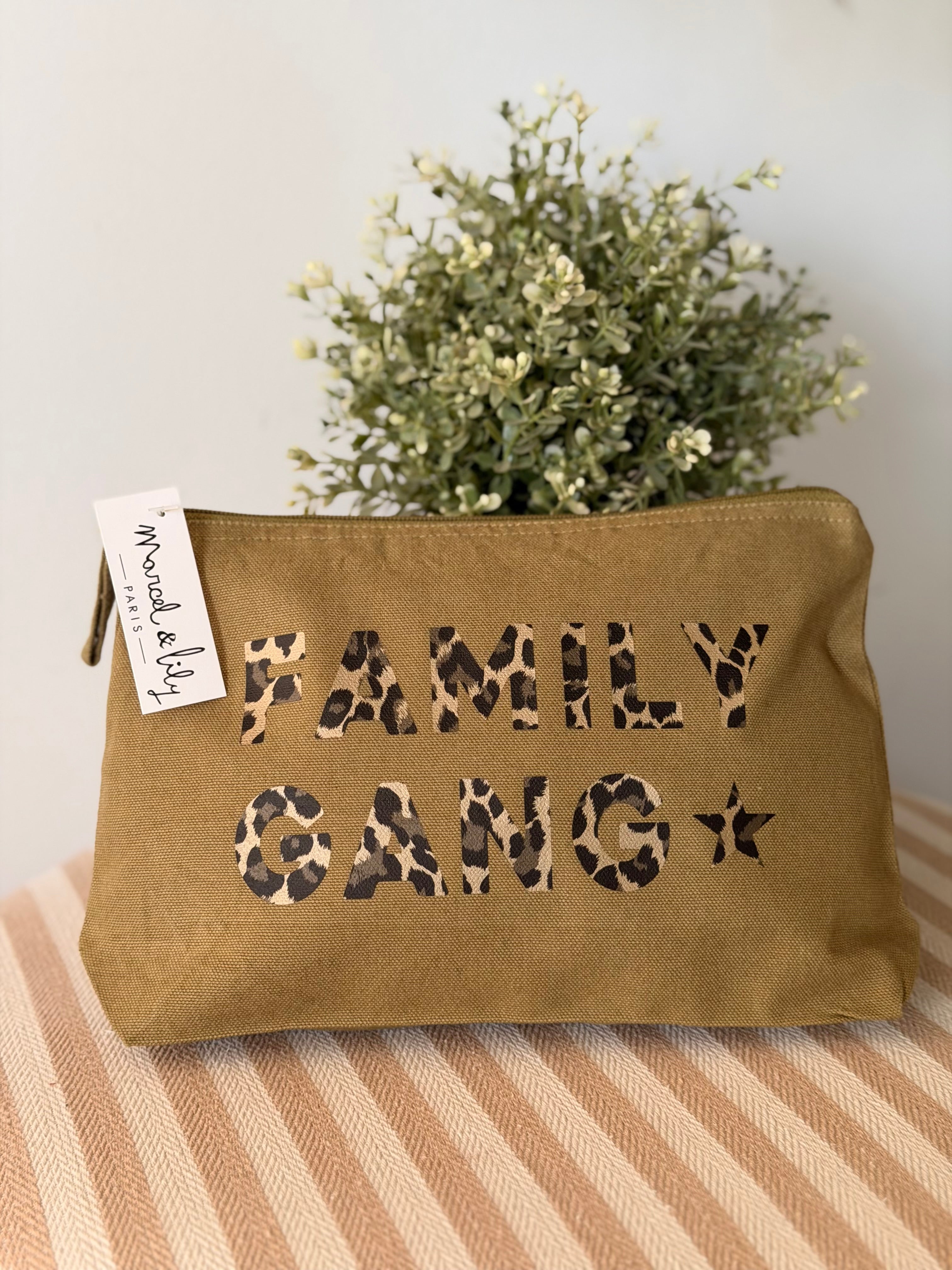 Grande pochette FAMILY GANG - Marcel et Lily