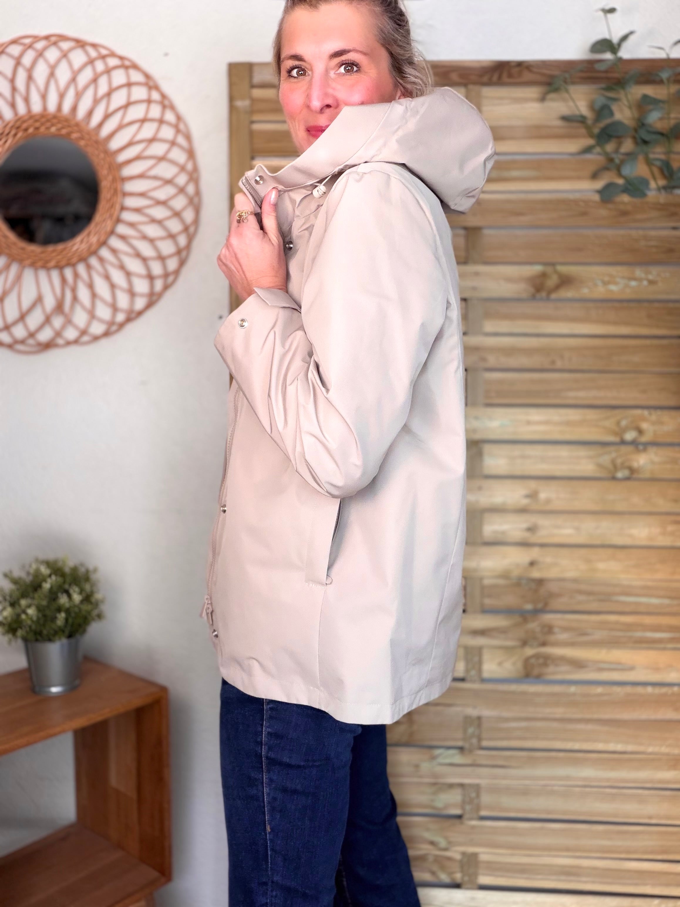 Imperméable LAURENCE mi-long - Beige