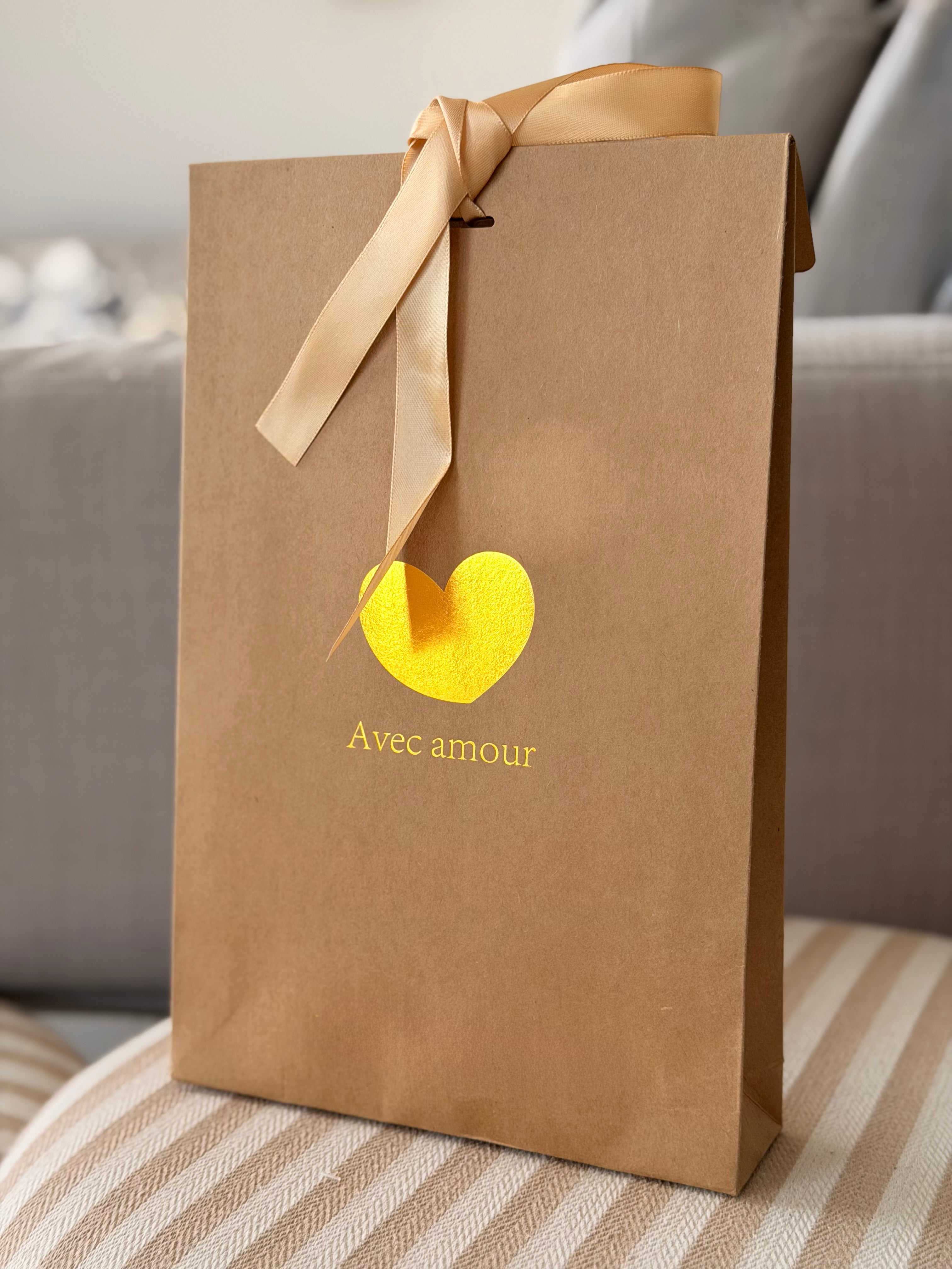 POCHETTE CADEAU 30x20x4cm (gants, mitaines, chaussettes)