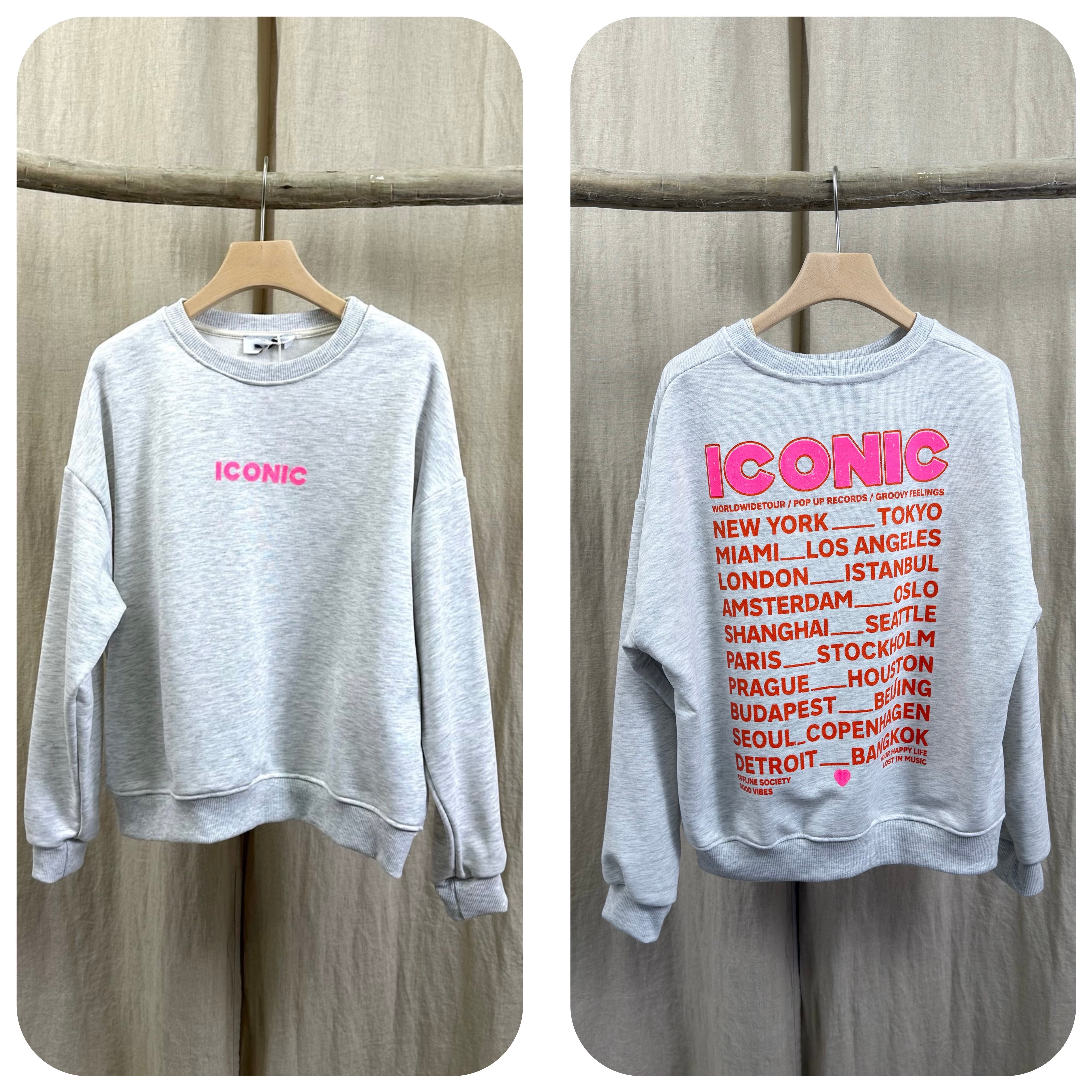 Sweat ICONIC COLINE - Gris
