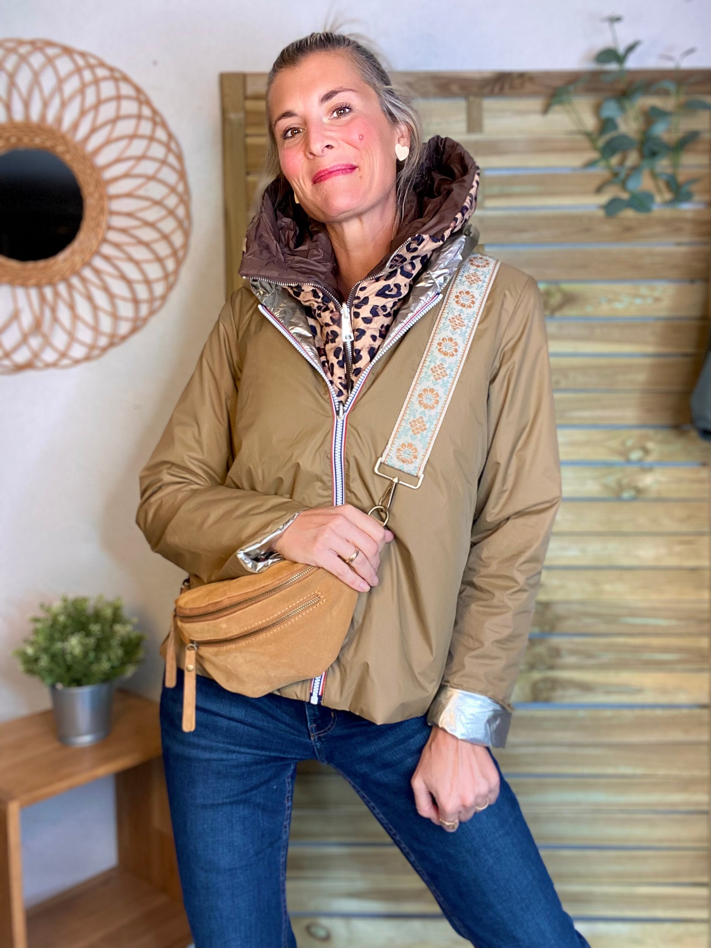 Col capuche amovible ARCHIE - Choco Léo 🐆