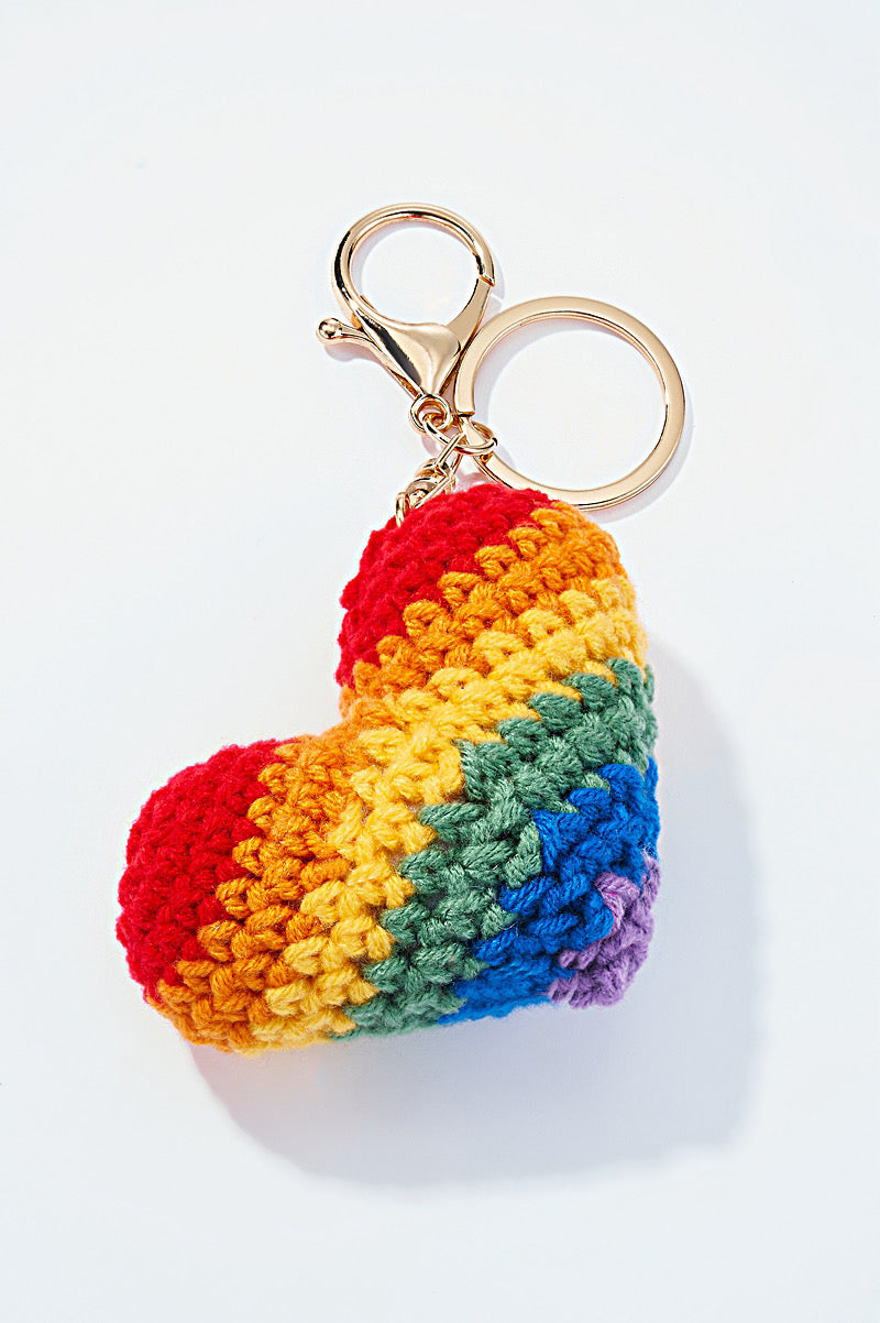 Porte-clefs Grigri en crochet ANATOLE