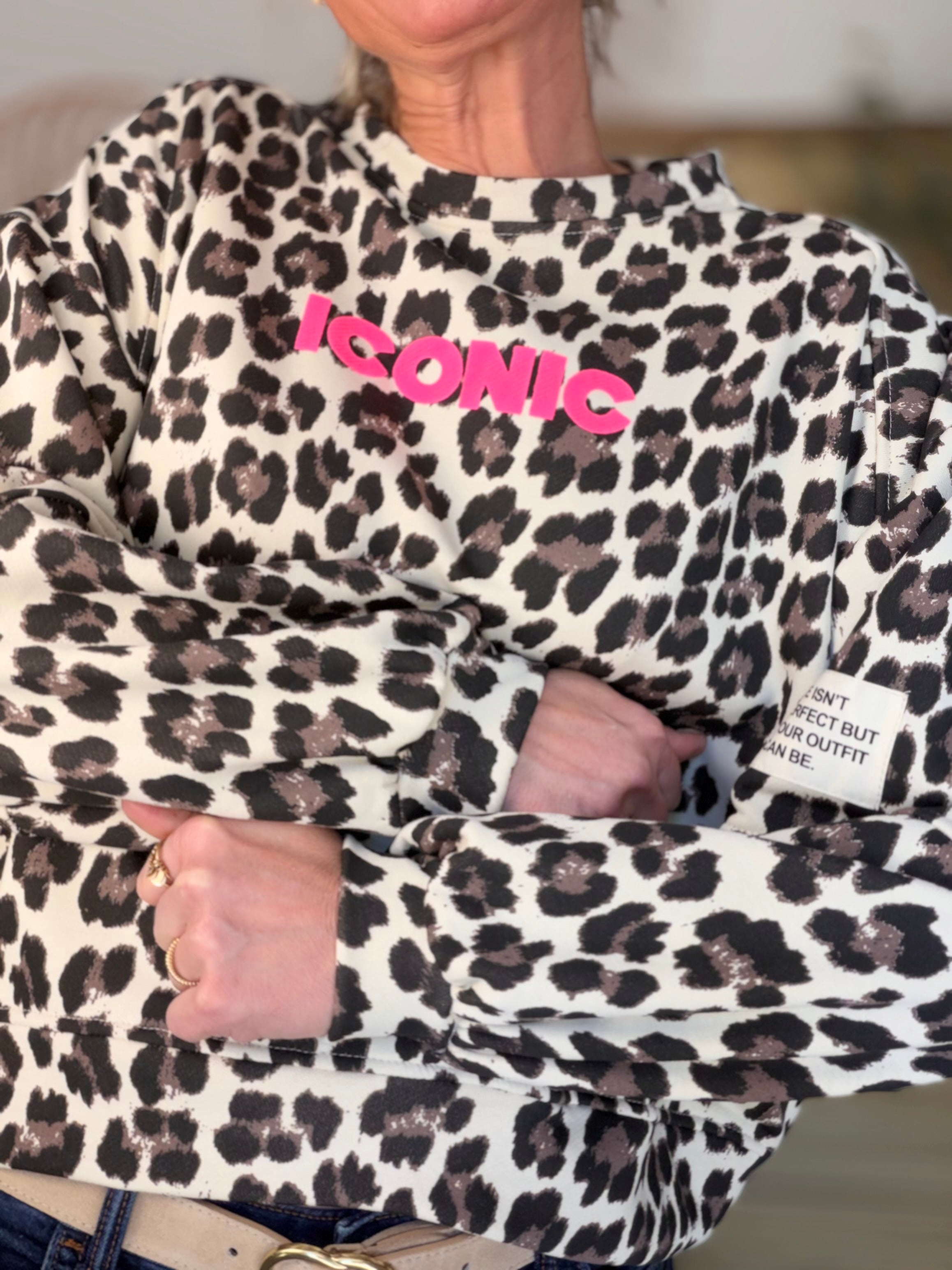 Sweat Léo Beige ICONIC NINON