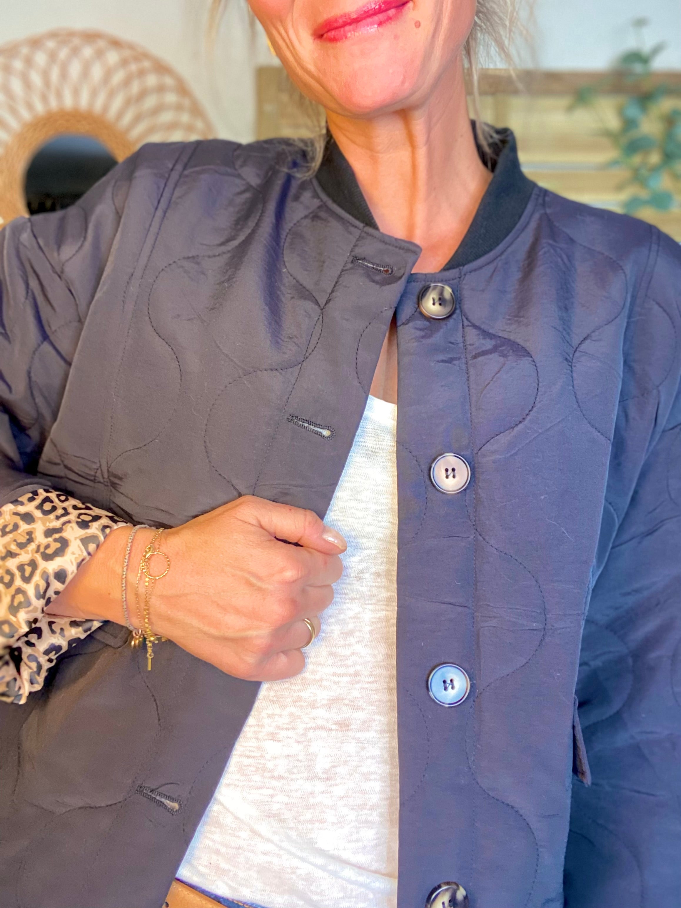 ⚡️ PÉPITES FRIDAY - Veste matelassée noir/léo HARPER