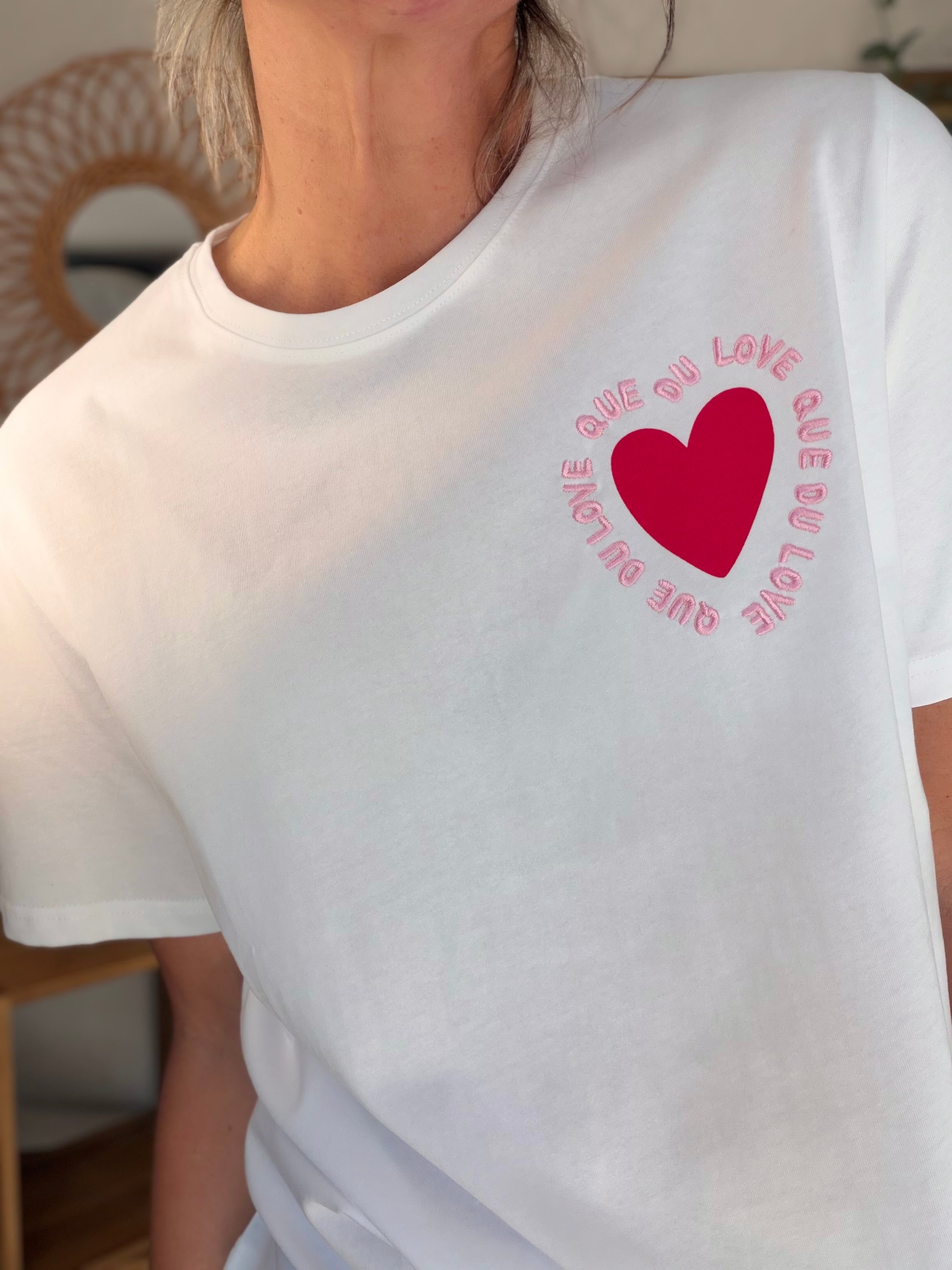 Tee shirt QUE DU LOVE - MORAG