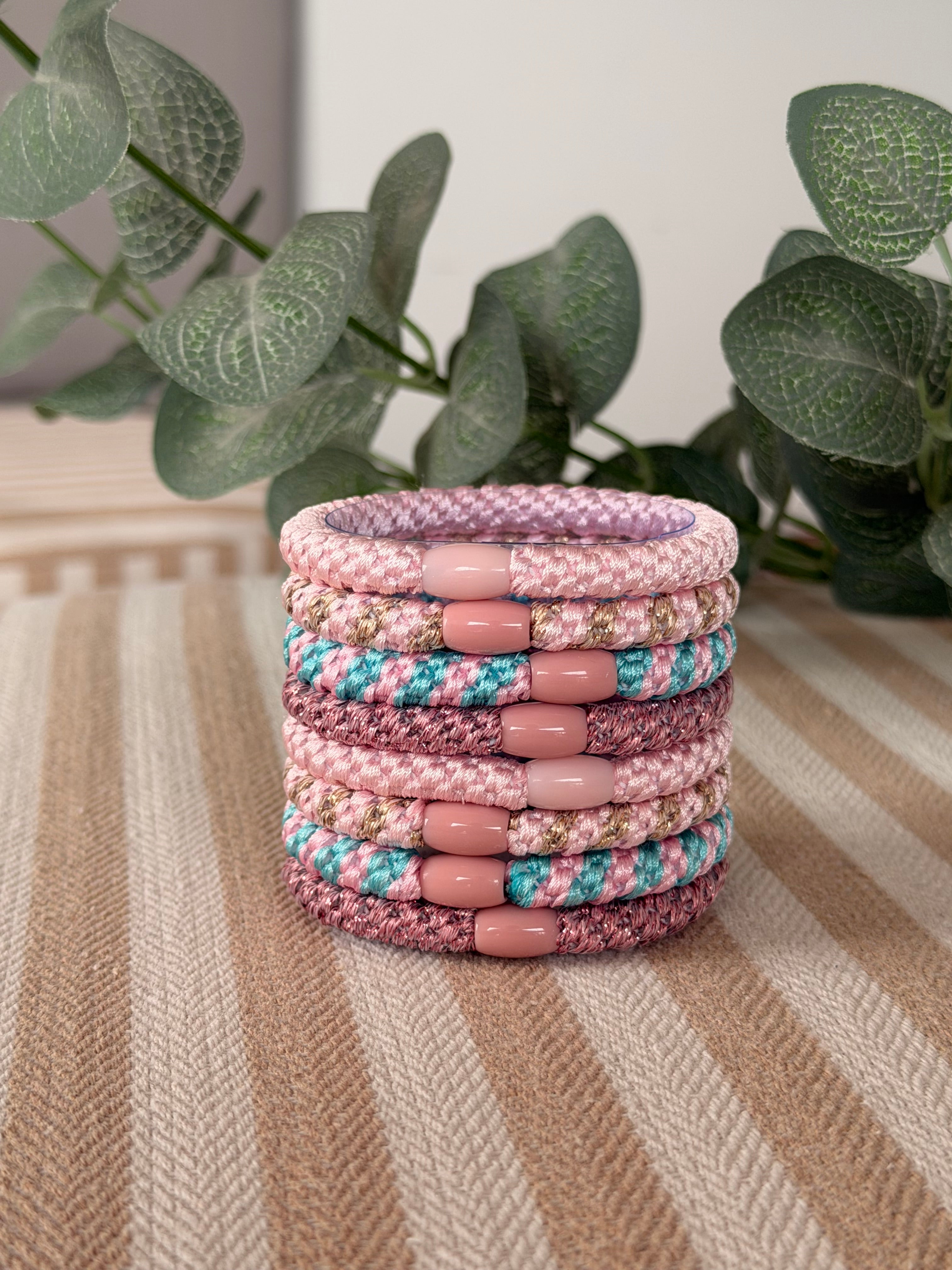 Set 8 élastiques cheveux