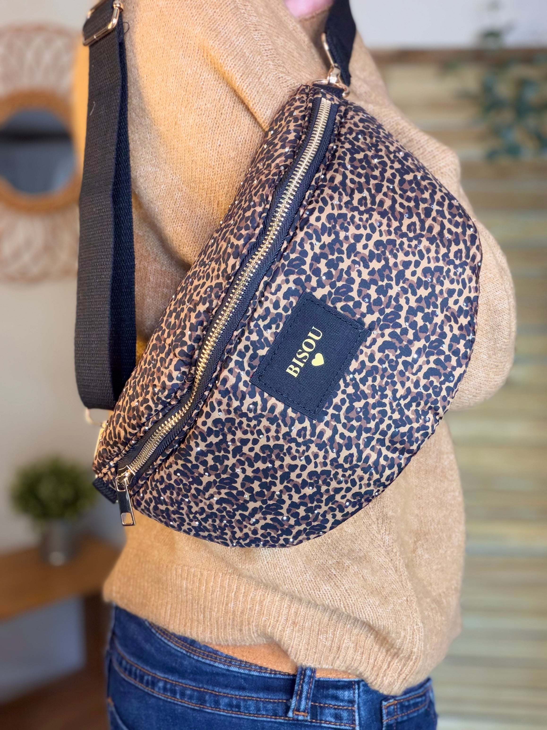 Sac banane avec strass BONNIE - Léo Bisous