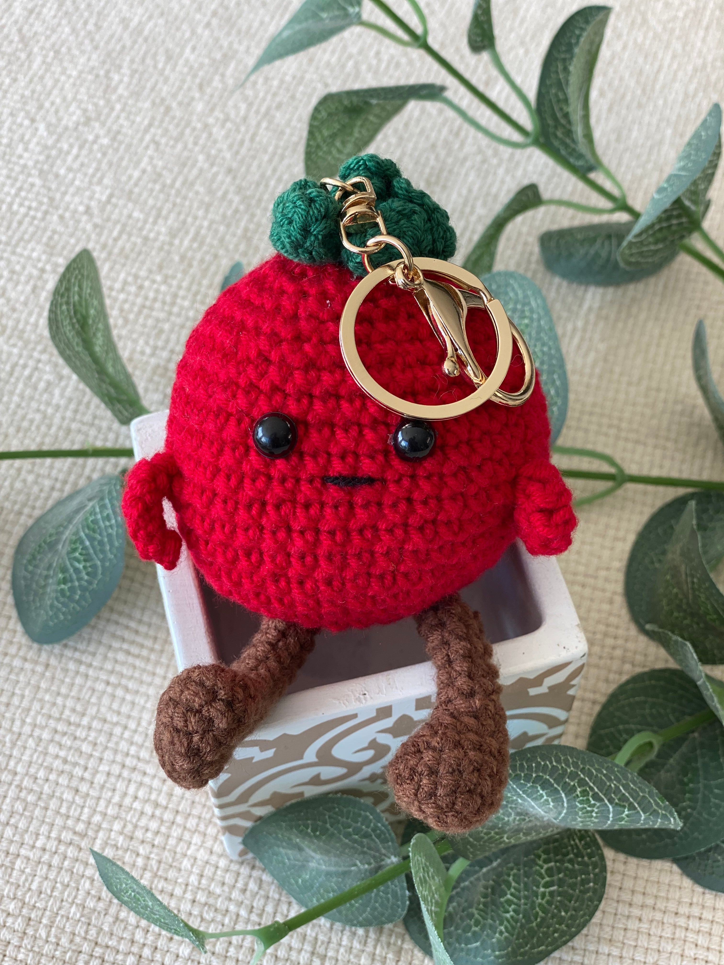 Porte-clefs Grigri en crochet ANATOLE