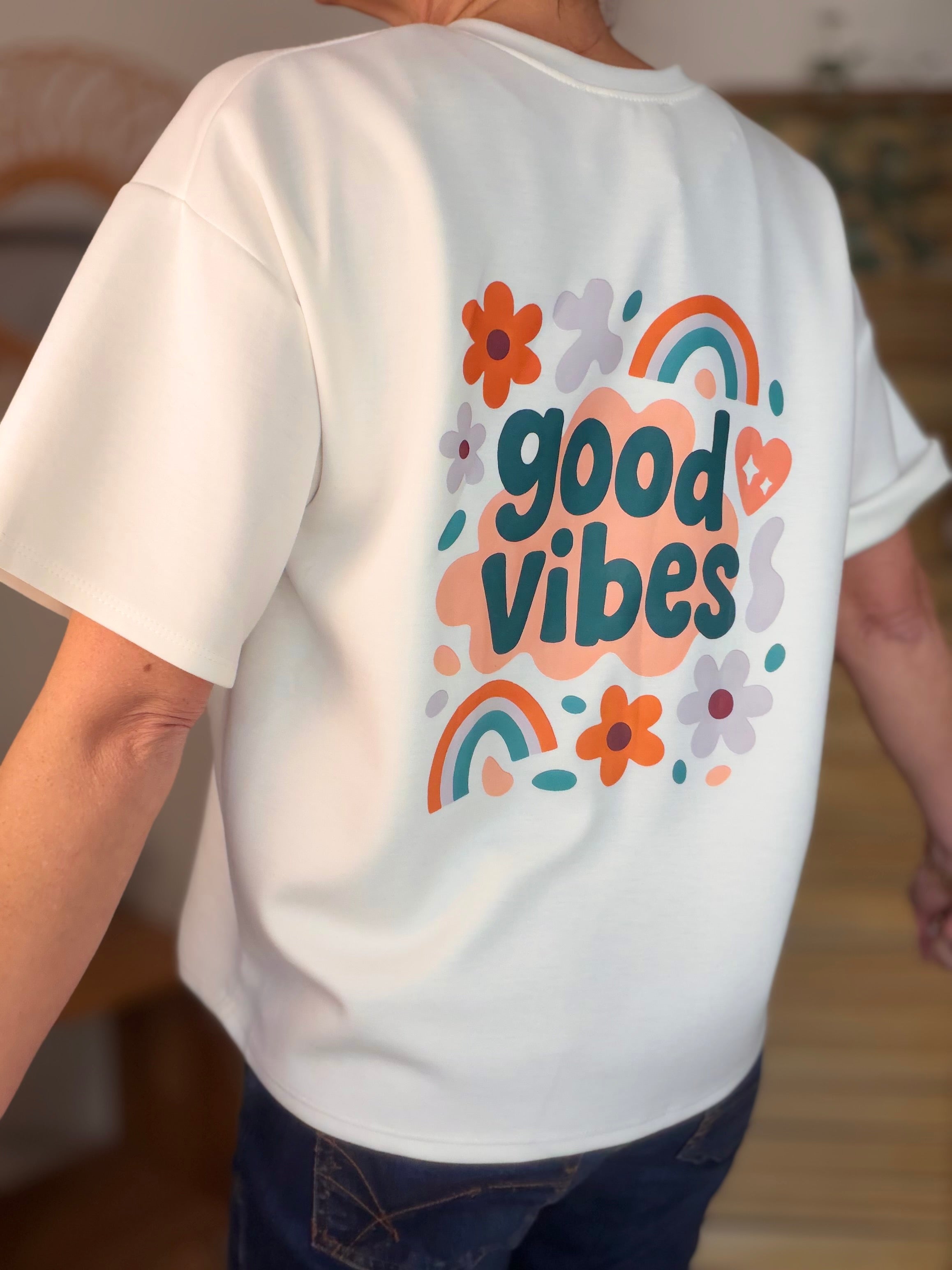 Tee shirt GOOD VIBES - THÉA