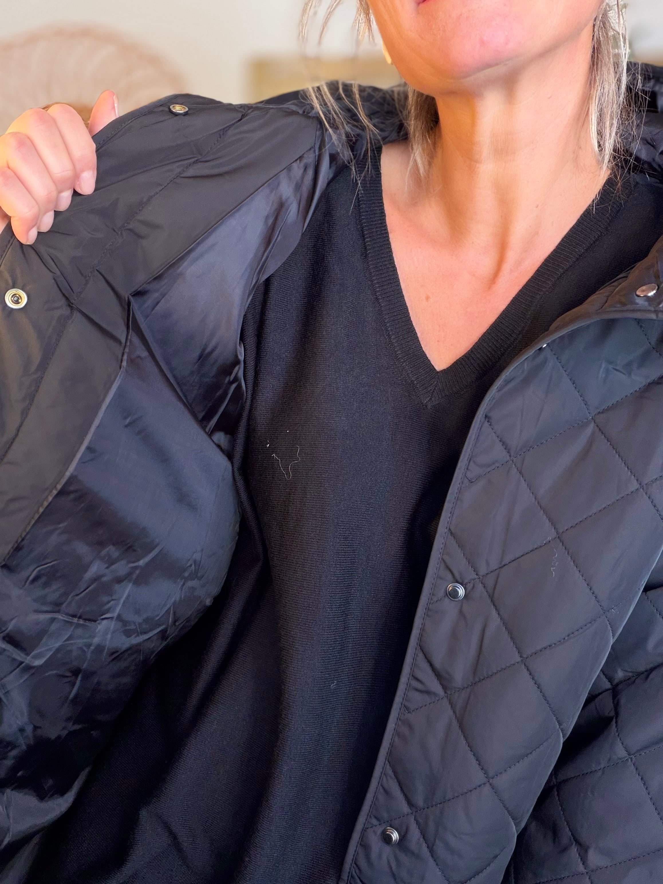 ⚡️ PÉPITES FRIDAY - Veste matelassée noir JASPER