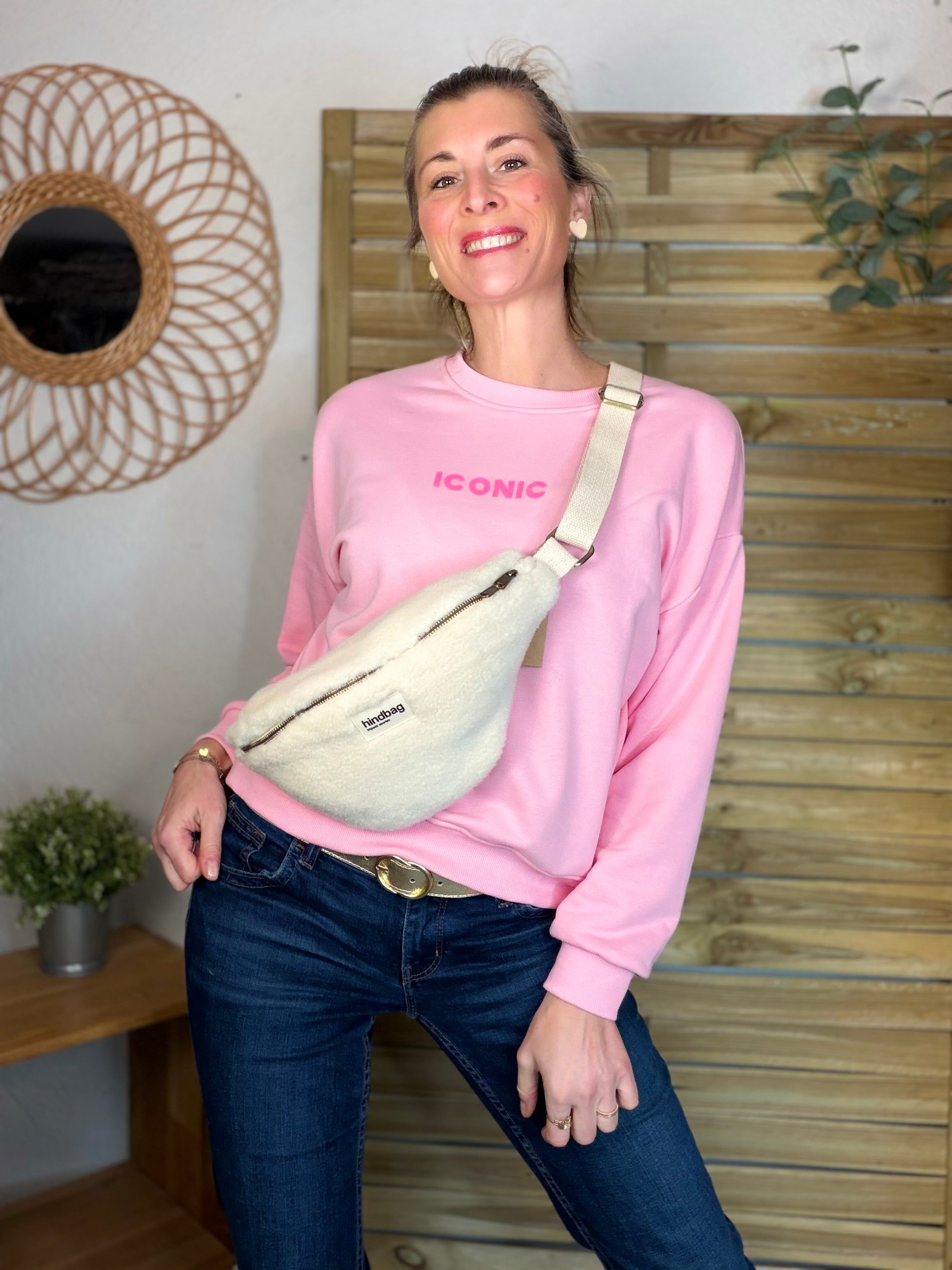 Sweat ICONIC COLINE - Rose