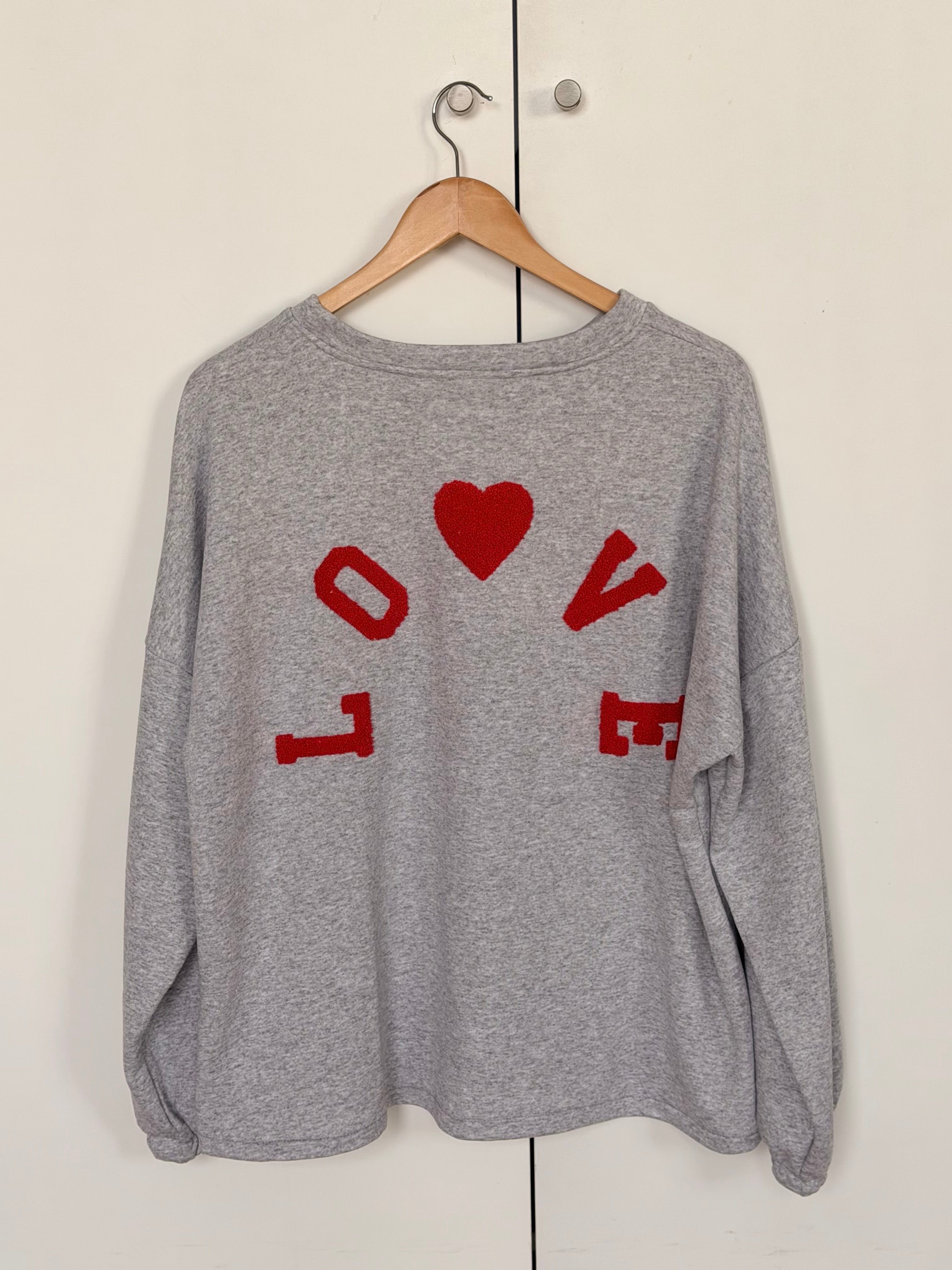 Sweat oversized LO❤️VE - GINA