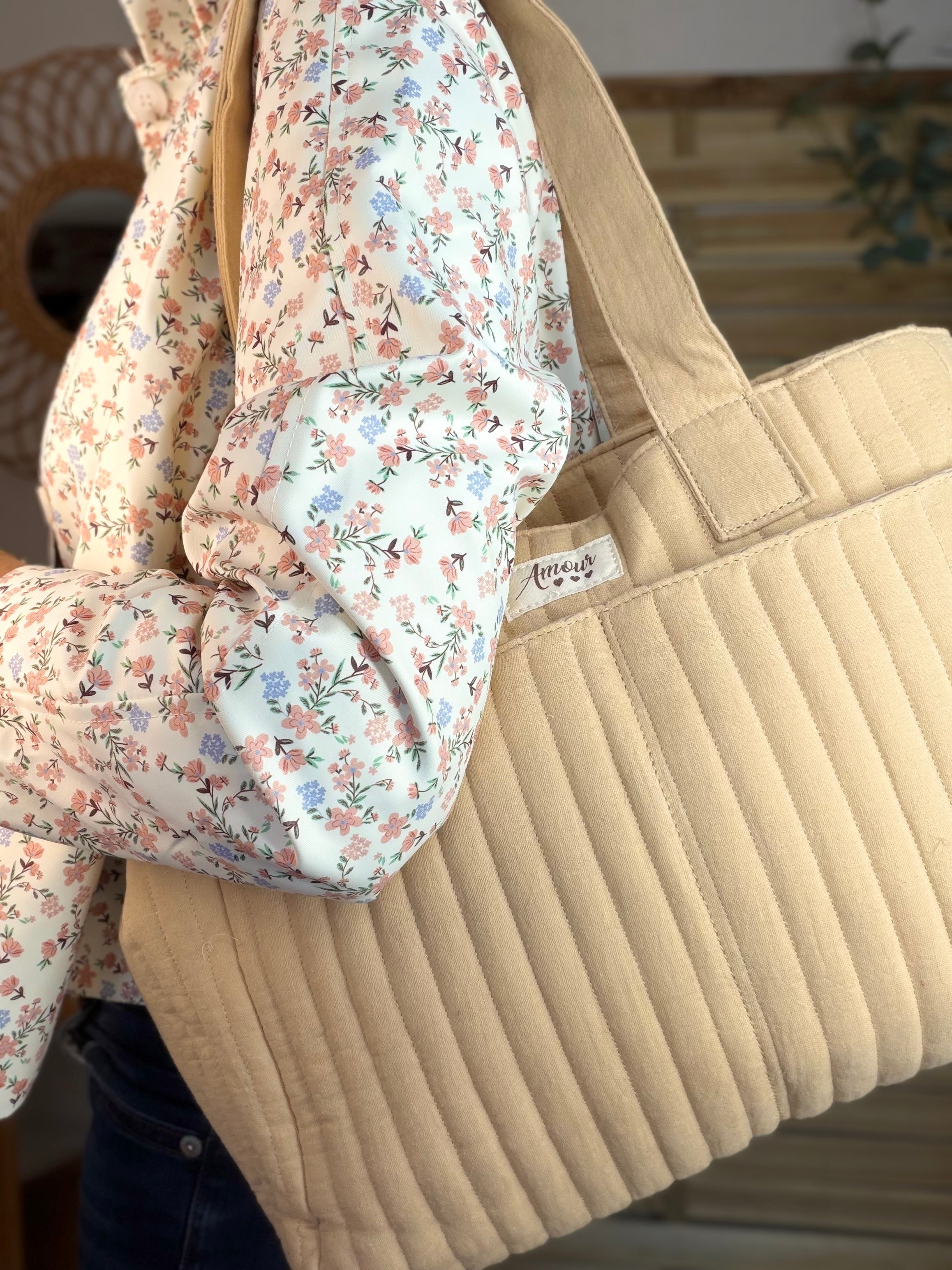 Sac week-end / à langer ANTONIN Sable