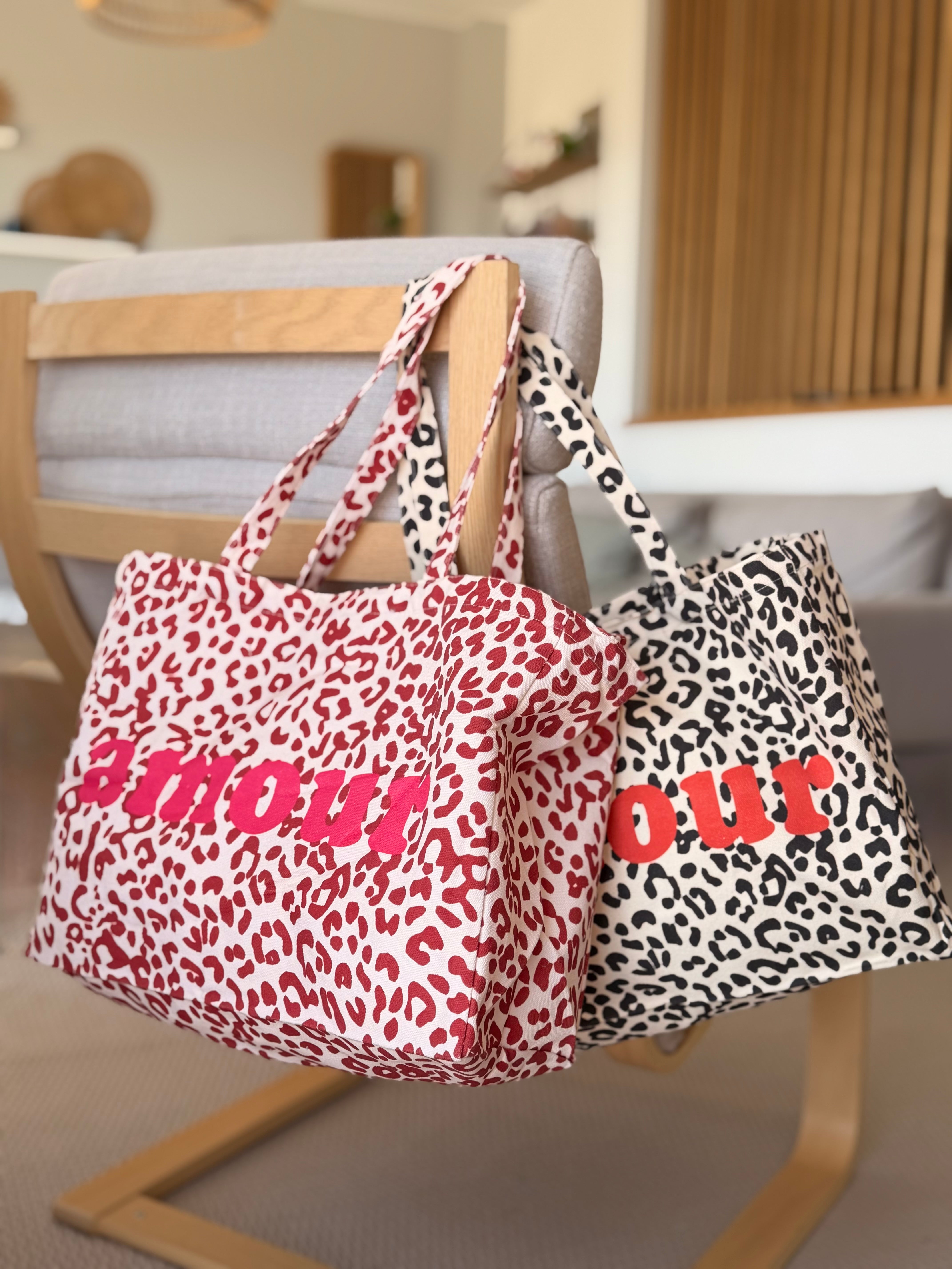 Grand cabas Tote bag Léo amour BELLY