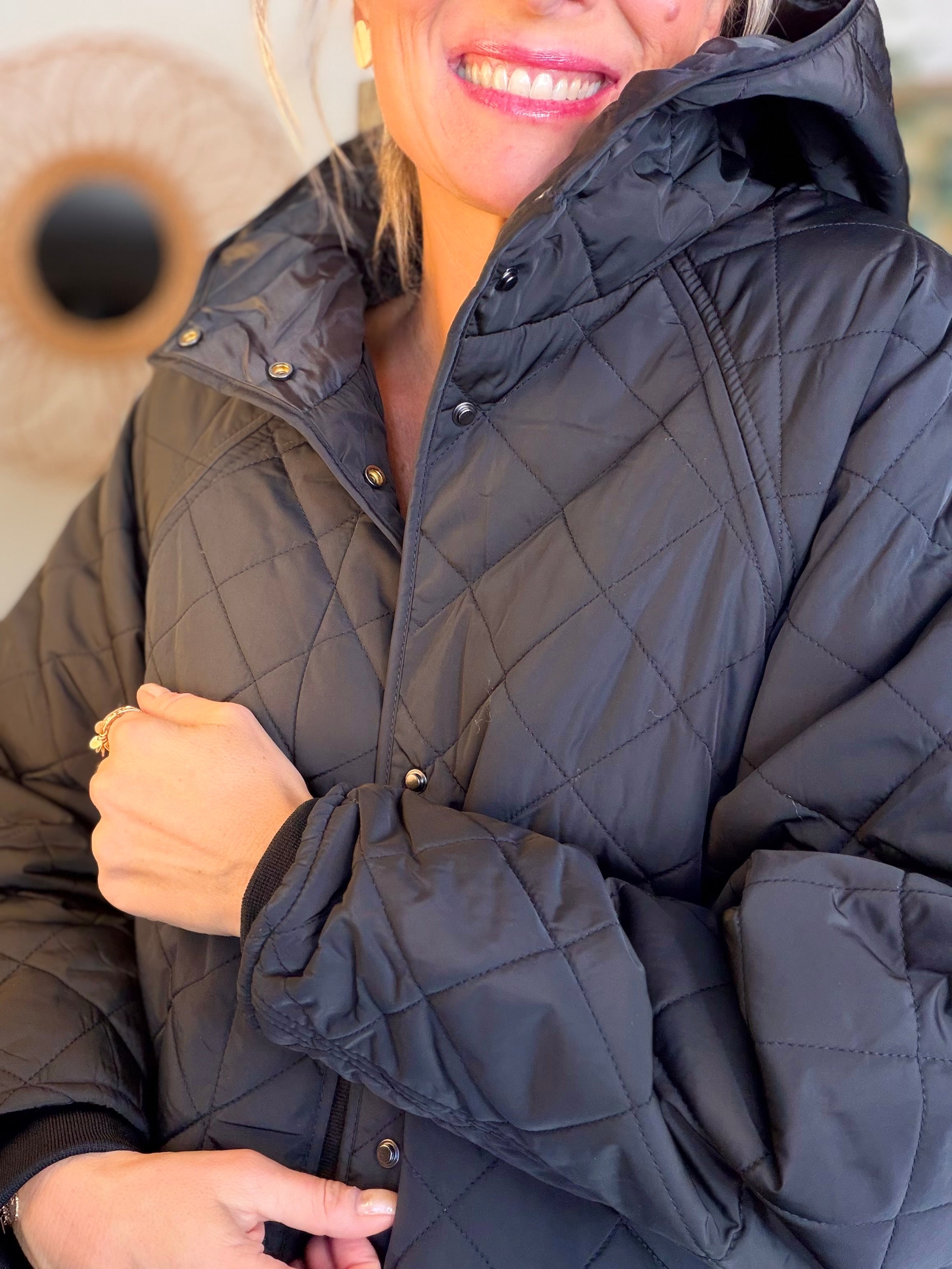 ⚡️ PÉPITES FRIDAY - Veste matelassée noir JASPER