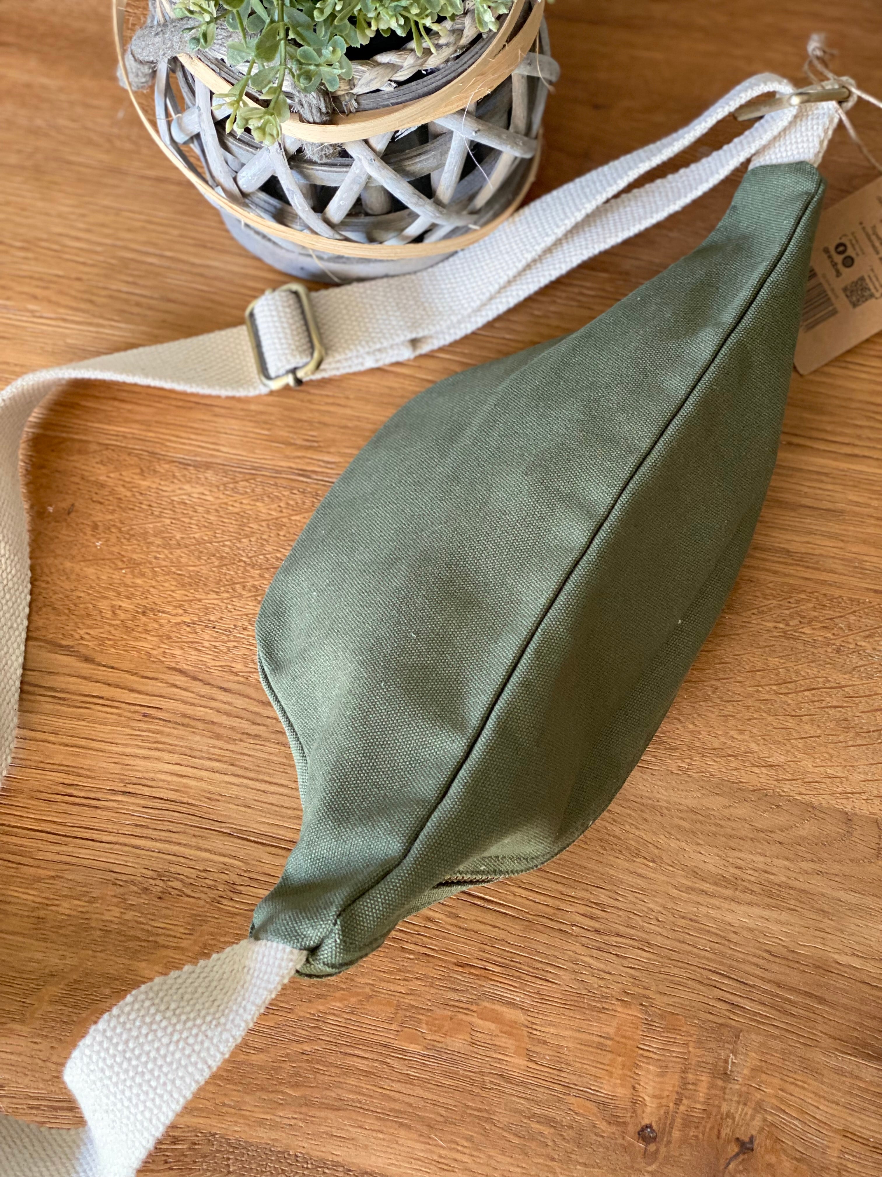 Sac banane HINDBAG Olivia Vert Olive