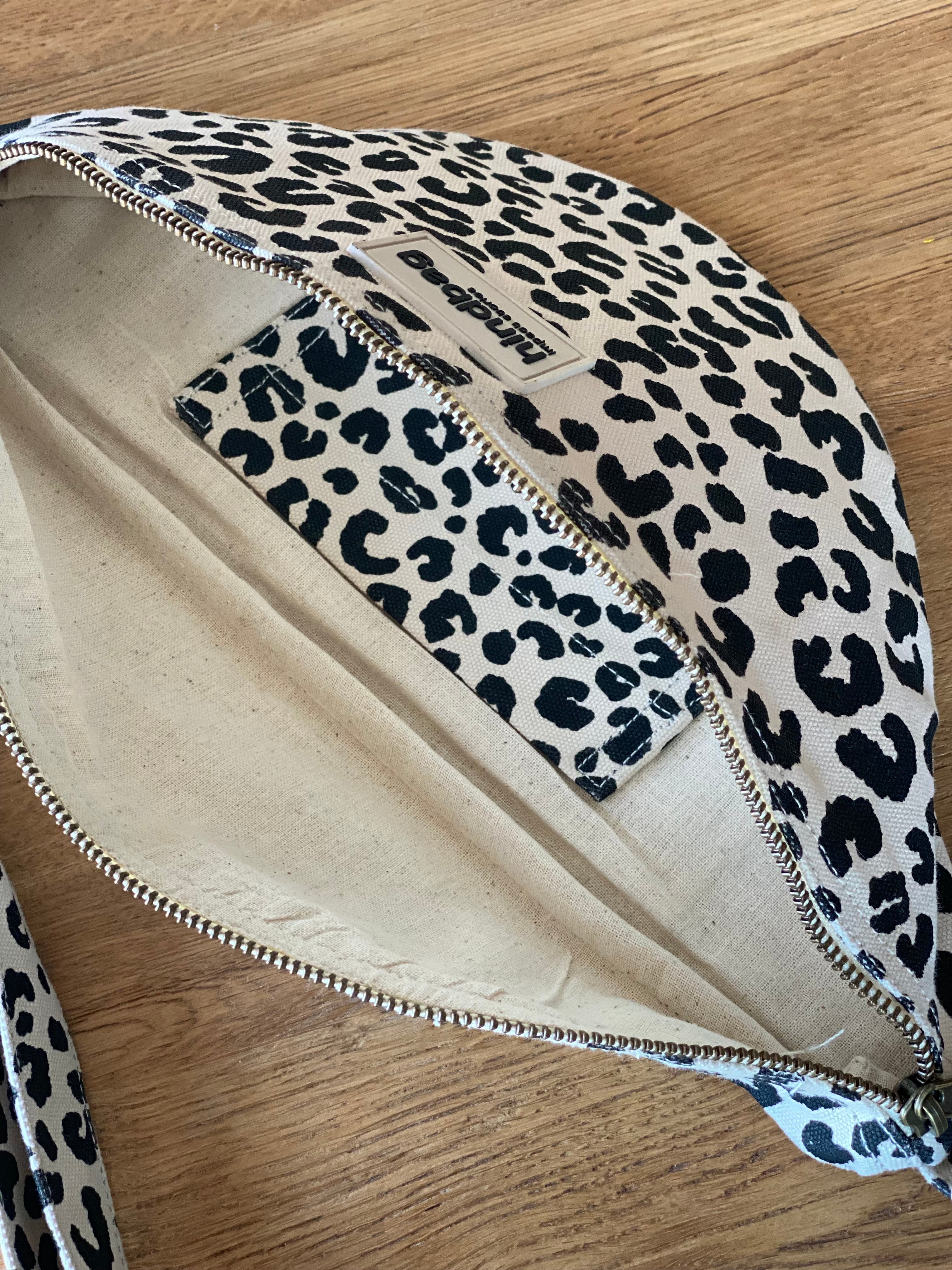 Sac banane XL HINDBAG Sasha Léo Écru