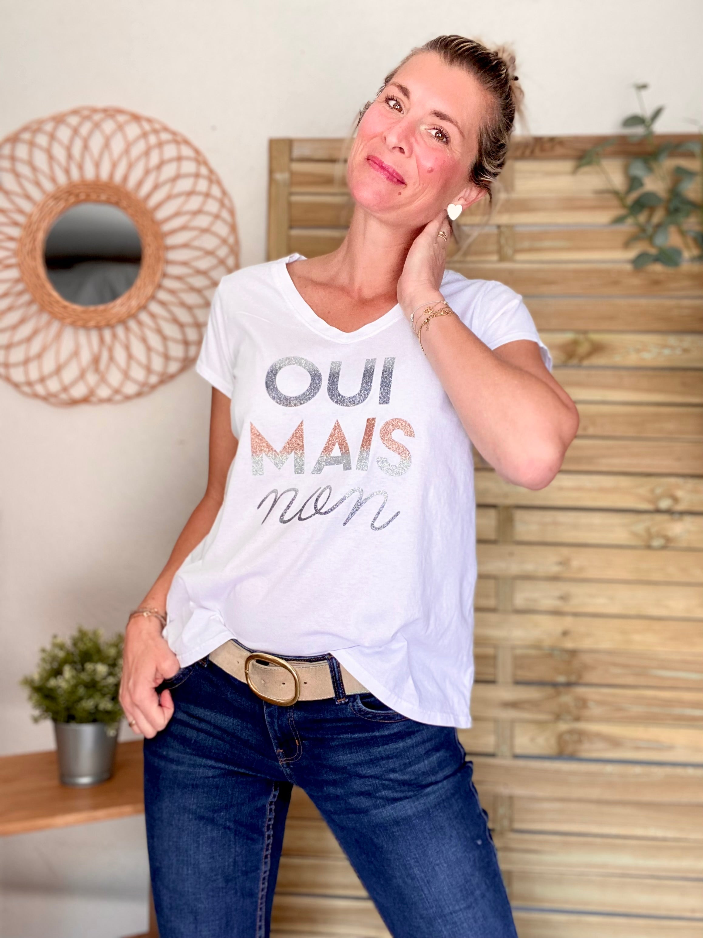 Tee shirt « Oui mais non » SHEILA