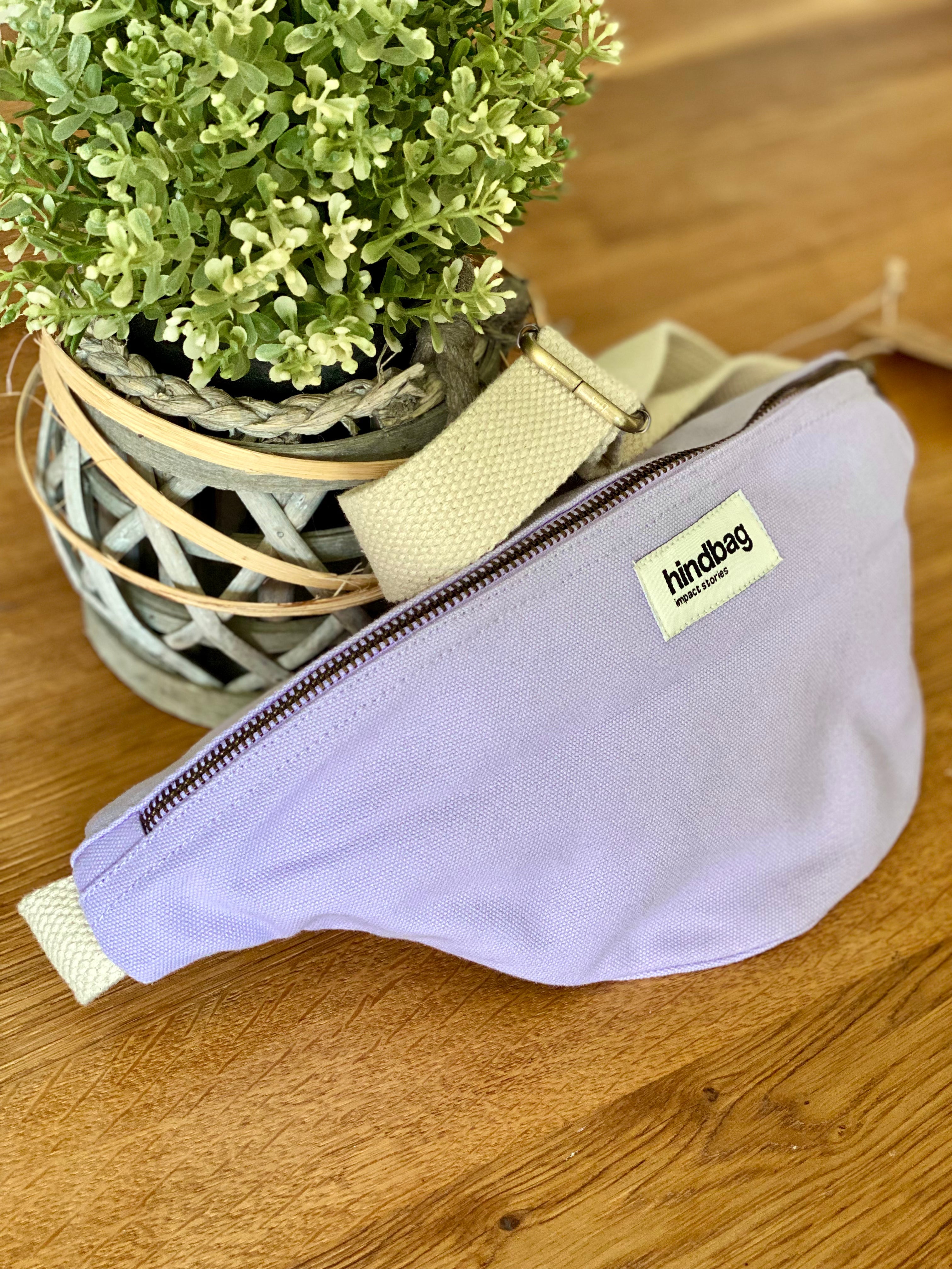 Sac banane HINDBAG Olivia Lilas