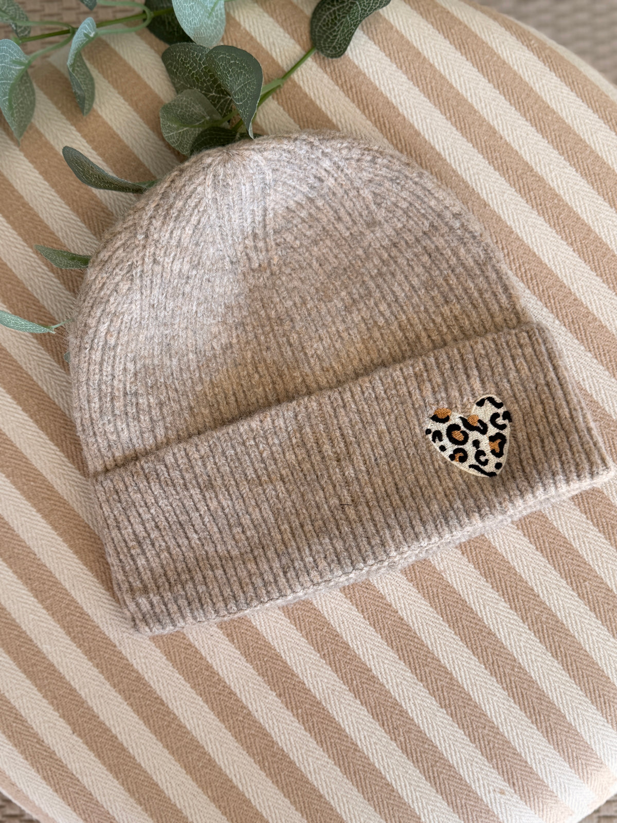 Bonnet avec cœur Léo ZADIG 🤎